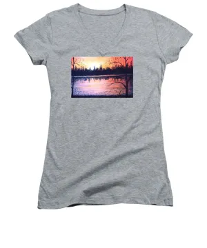 Autumn Nights - Women's V-Neck