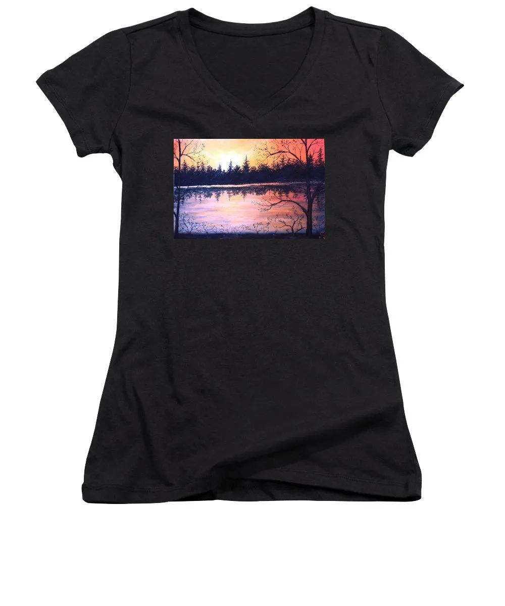 Autumn Nights - Women's V-Neck