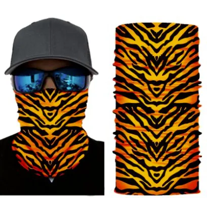 BANGAL TIGER MULTI FUNCTION SEAMLESS BANDANA WRAP