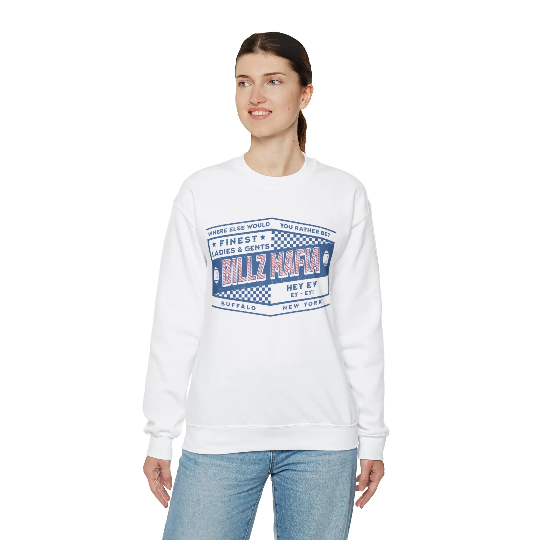 Billz Mafia Retro Crewneck Sweatshirt