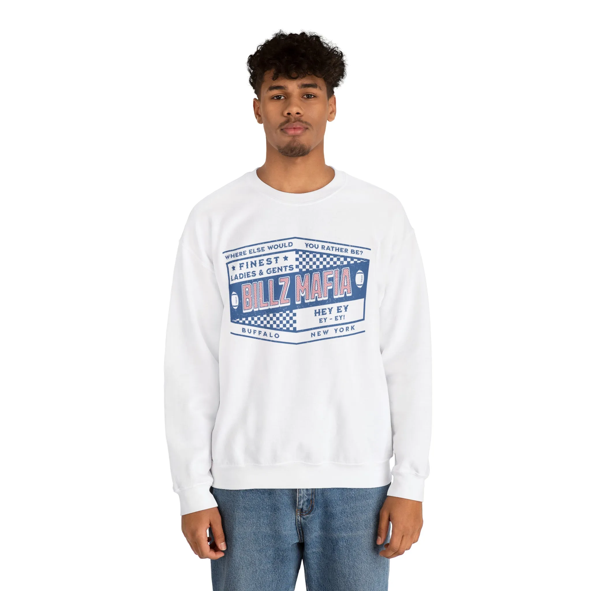 Billz Mafia Retro Crewneck Sweatshirt