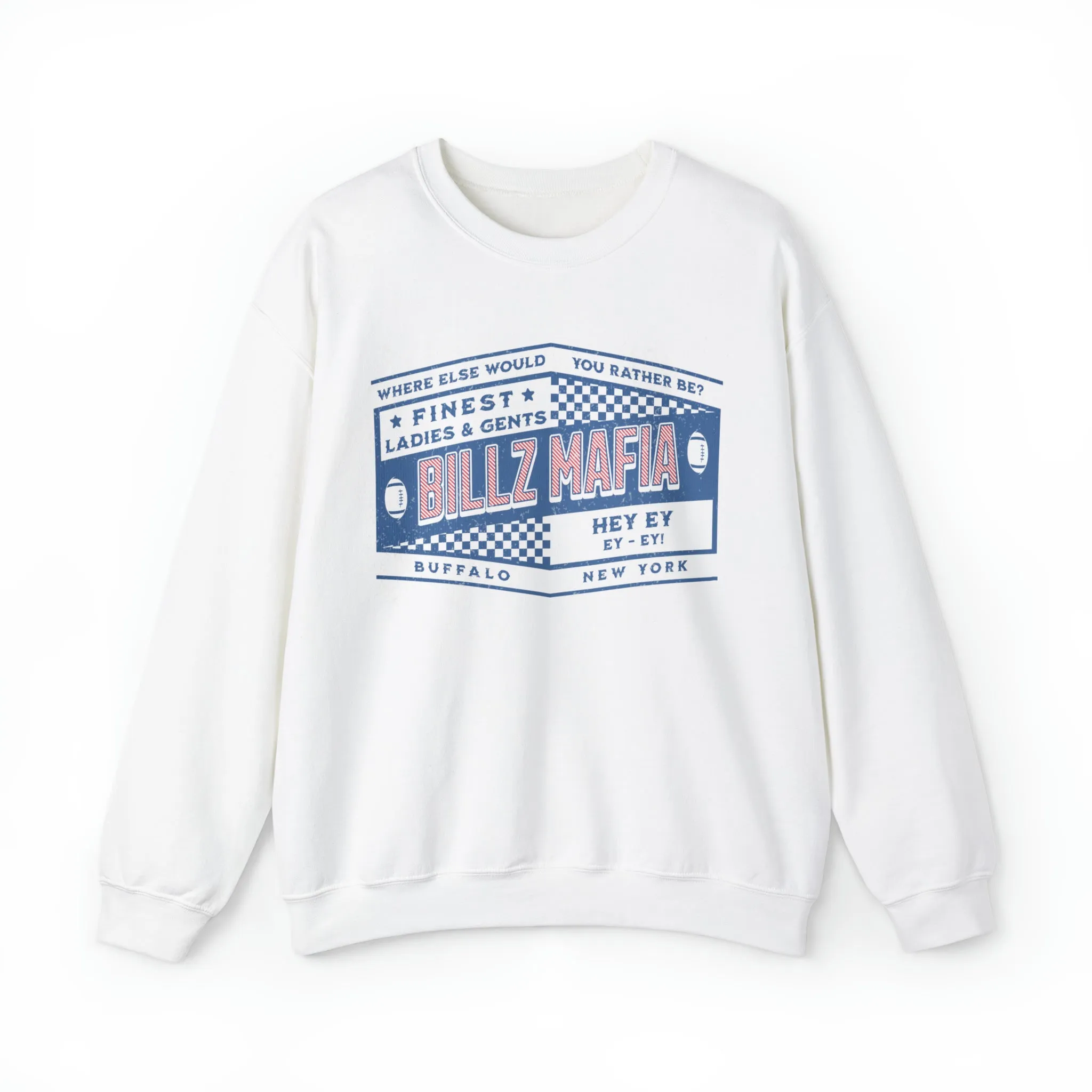 Billz Mafia Retro Crewneck Sweatshirt