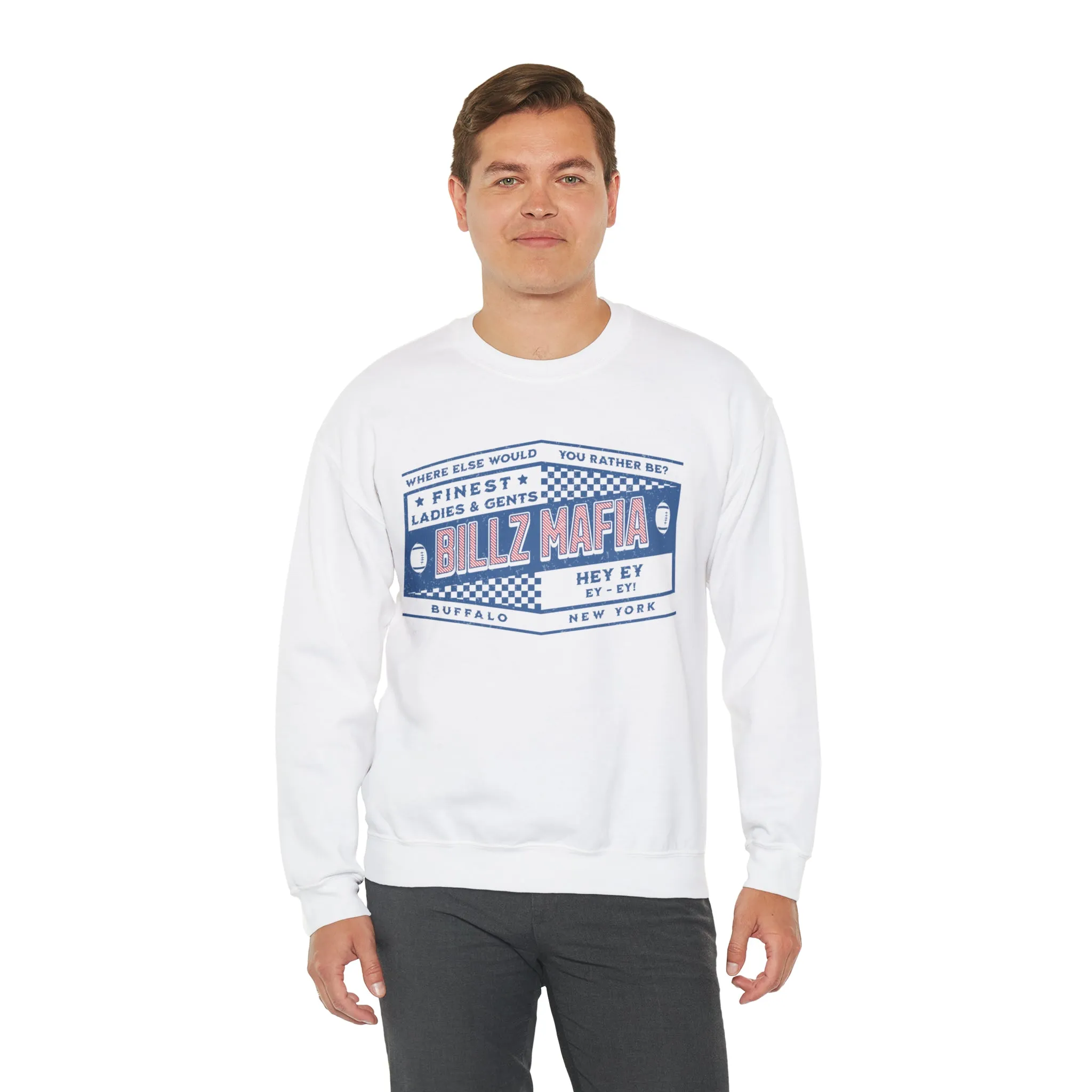 Billz Mafia Retro Crewneck Sweatshirt