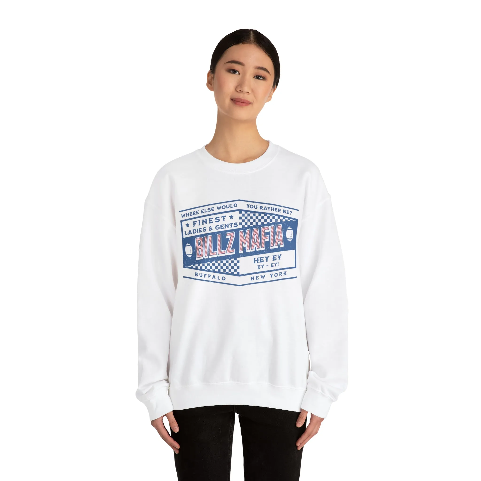 Billz Mafia Retro Crewneck Sweatshirt