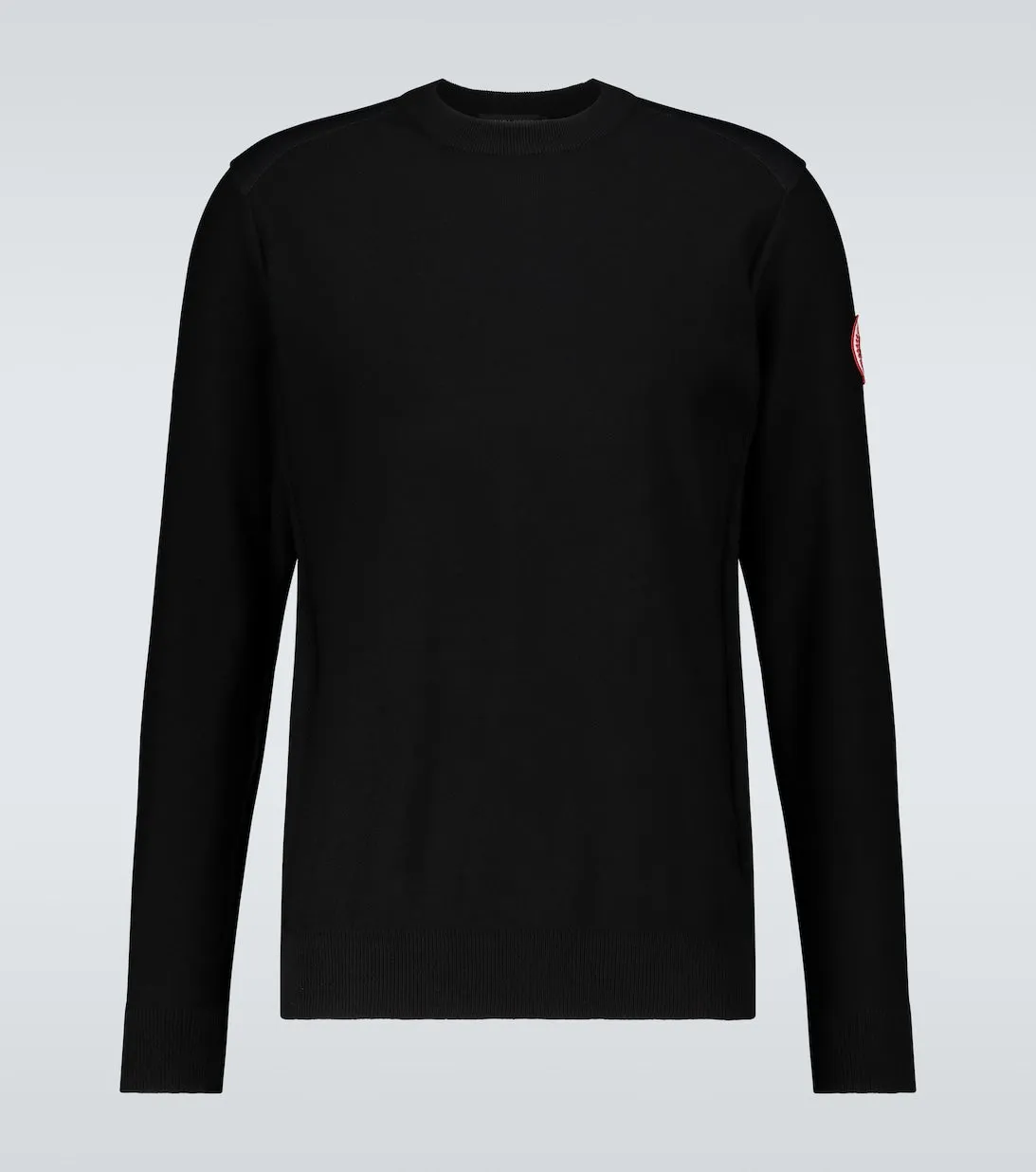 Canada Goose Wool Crewneck Sweater, Black