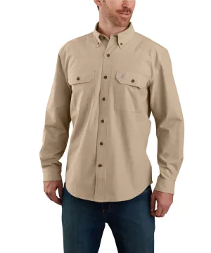 Carhartt Men's Chambray Shirt - Dark Tan Chambray