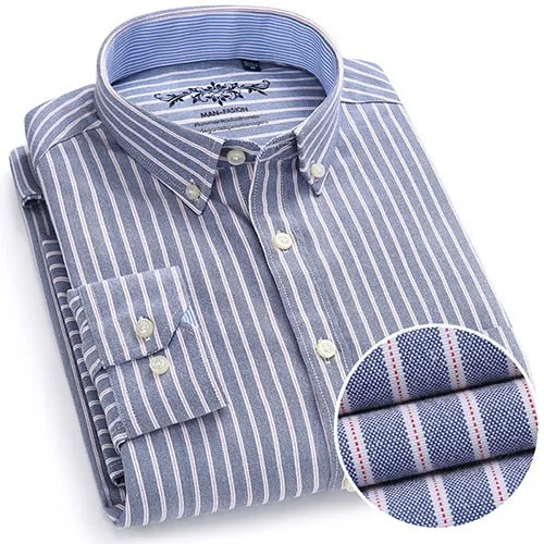 Casual Oxford Shirt Single Patch