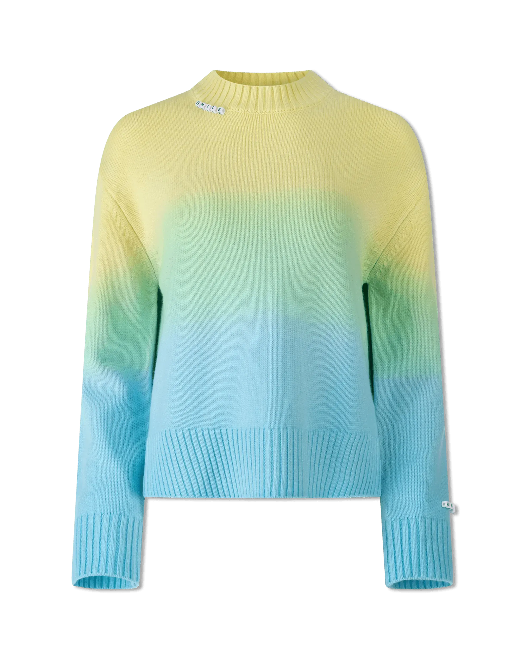 Dip Dye Crewneck Sweater