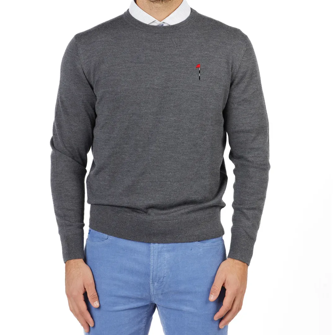 Dormie Flag STITCH Golf Cambridge Crewneck