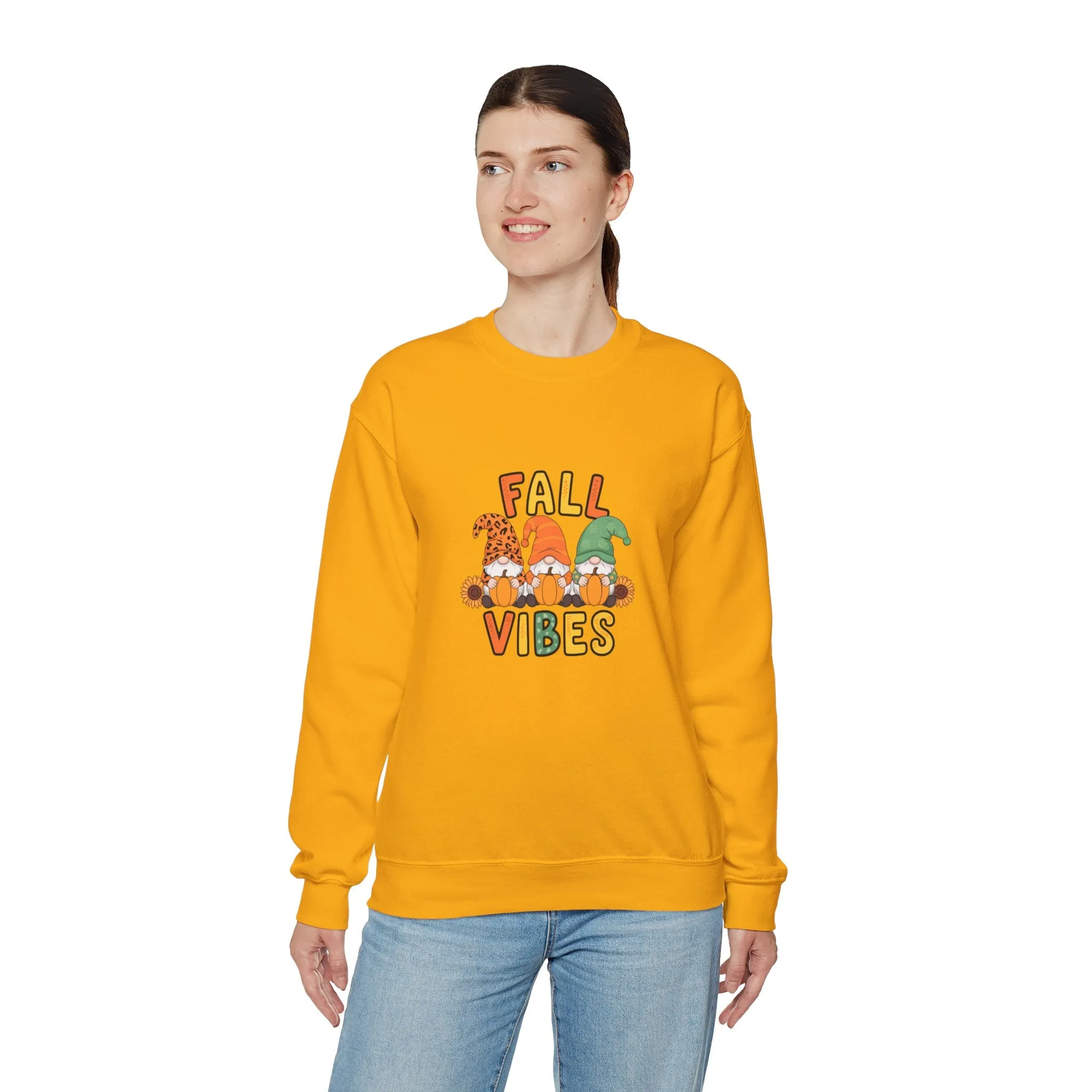 Fall Vibes Unisex Heavy Blend™ Crewneck Sweatshirt