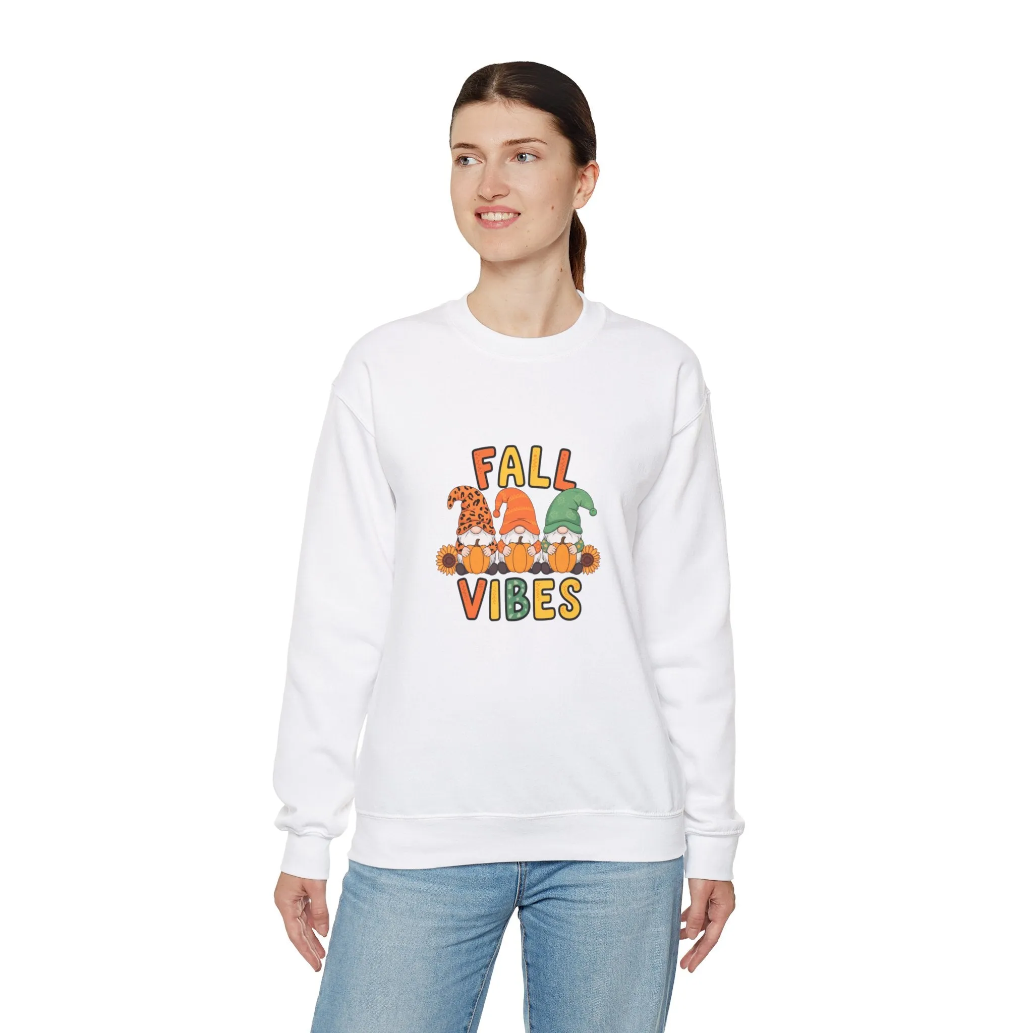 Fall Vibes Unisex Heavy Blend™ Crewneck Sweatshirt