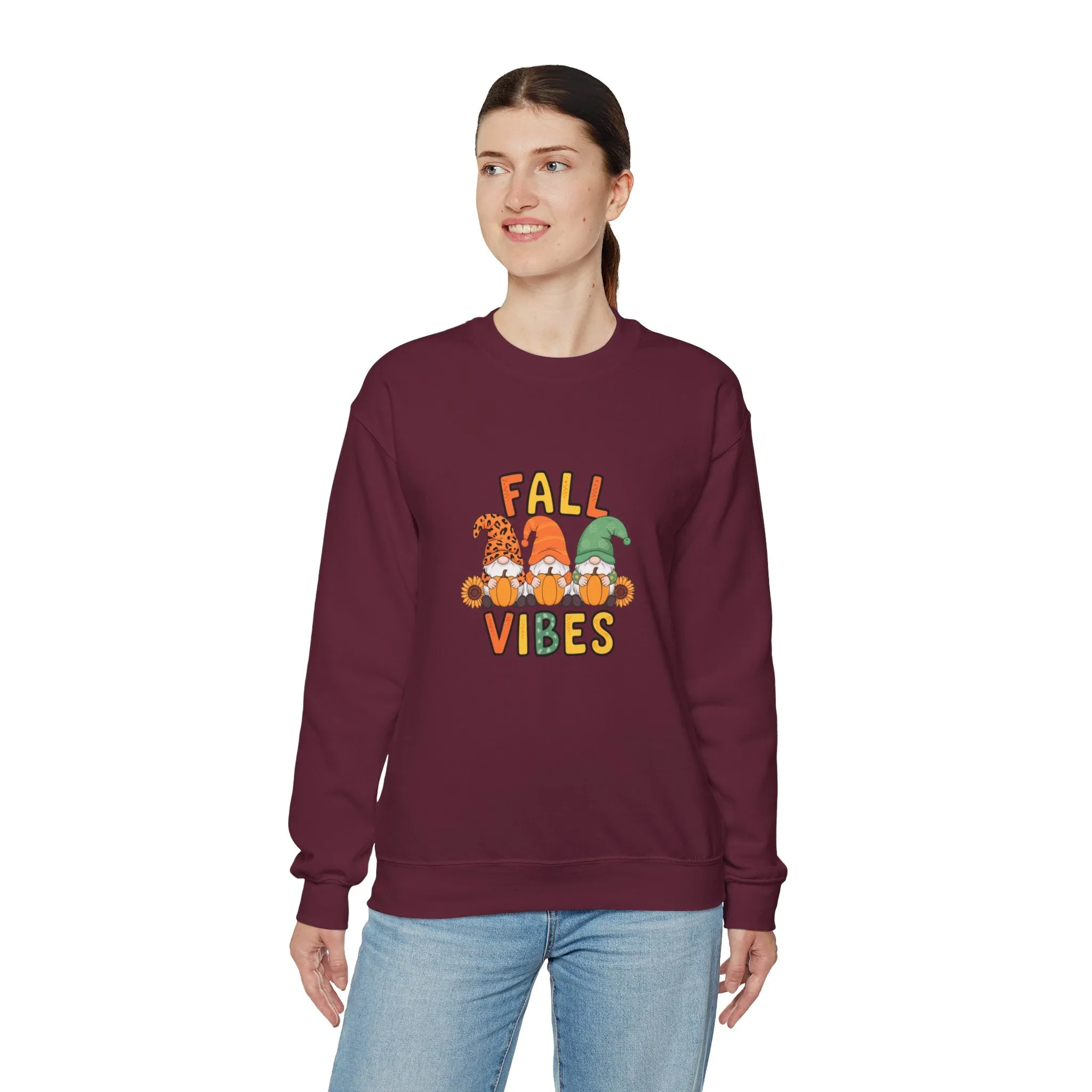 Fall Vibes Unisex Heavy Blend™ Crewneck Sweatshirt