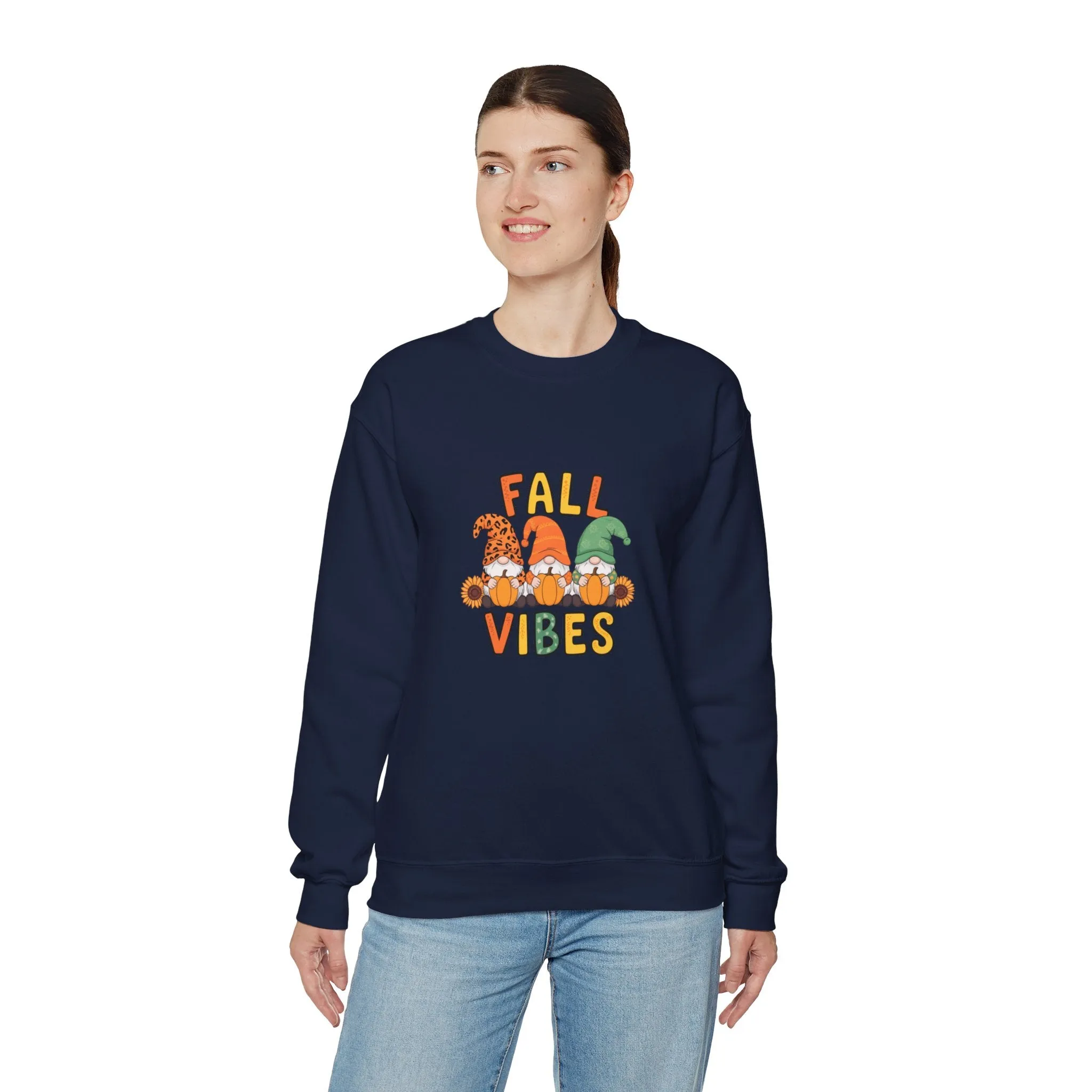 Fall Vibes Unisex Heavy Blend™ Crewneck Sweatshirt