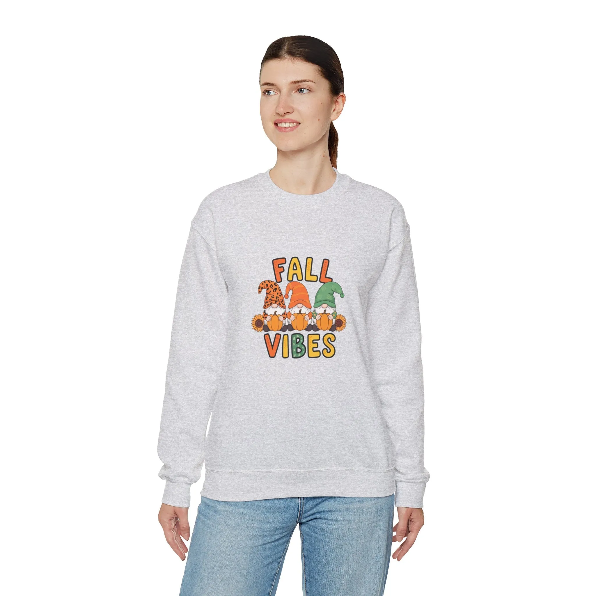 Fall Vibes Unisex Heavy Blend™ Crewneck Sweatshirt