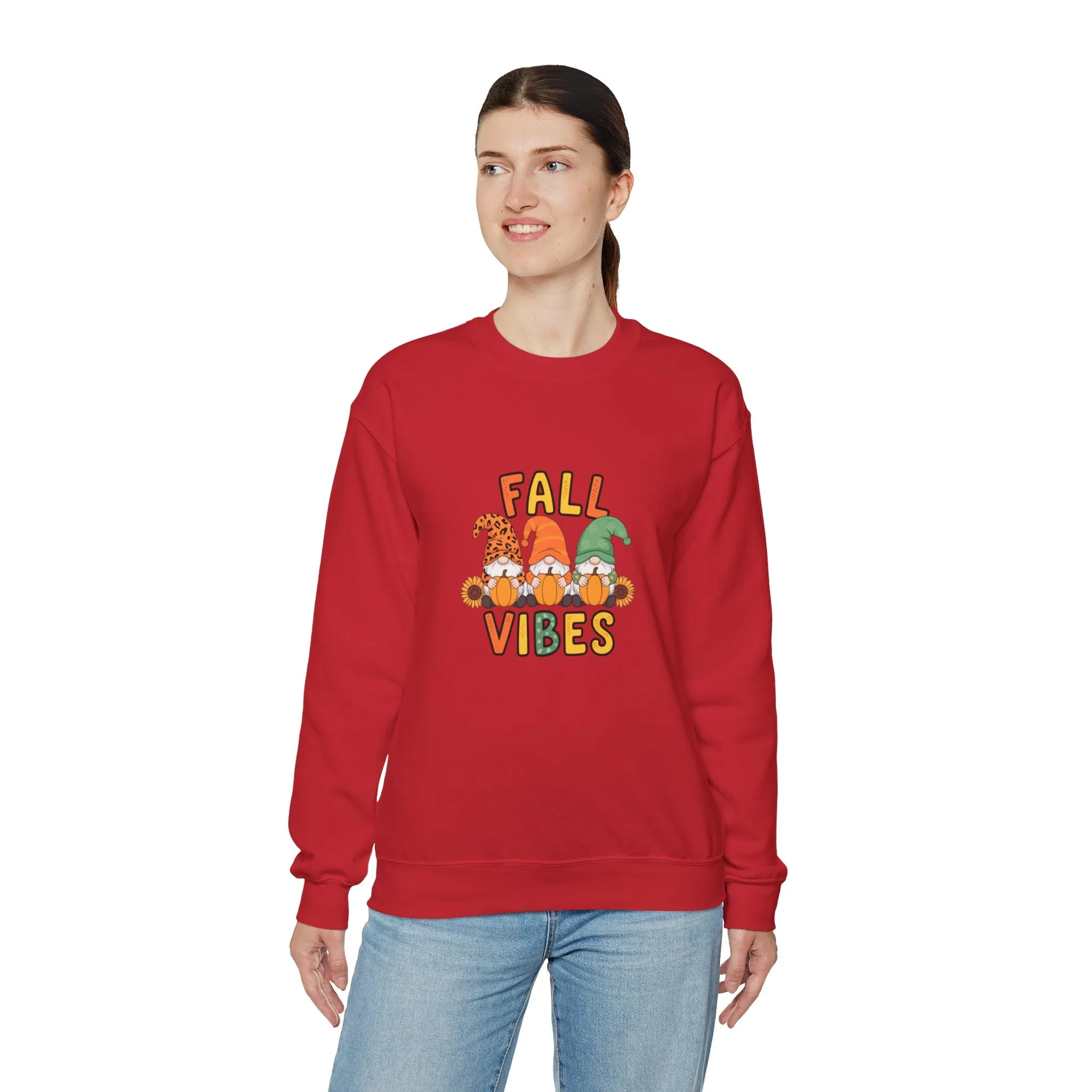 Fall Vibes Unisex Heavy Blend™ Crewneck Sweatshirt