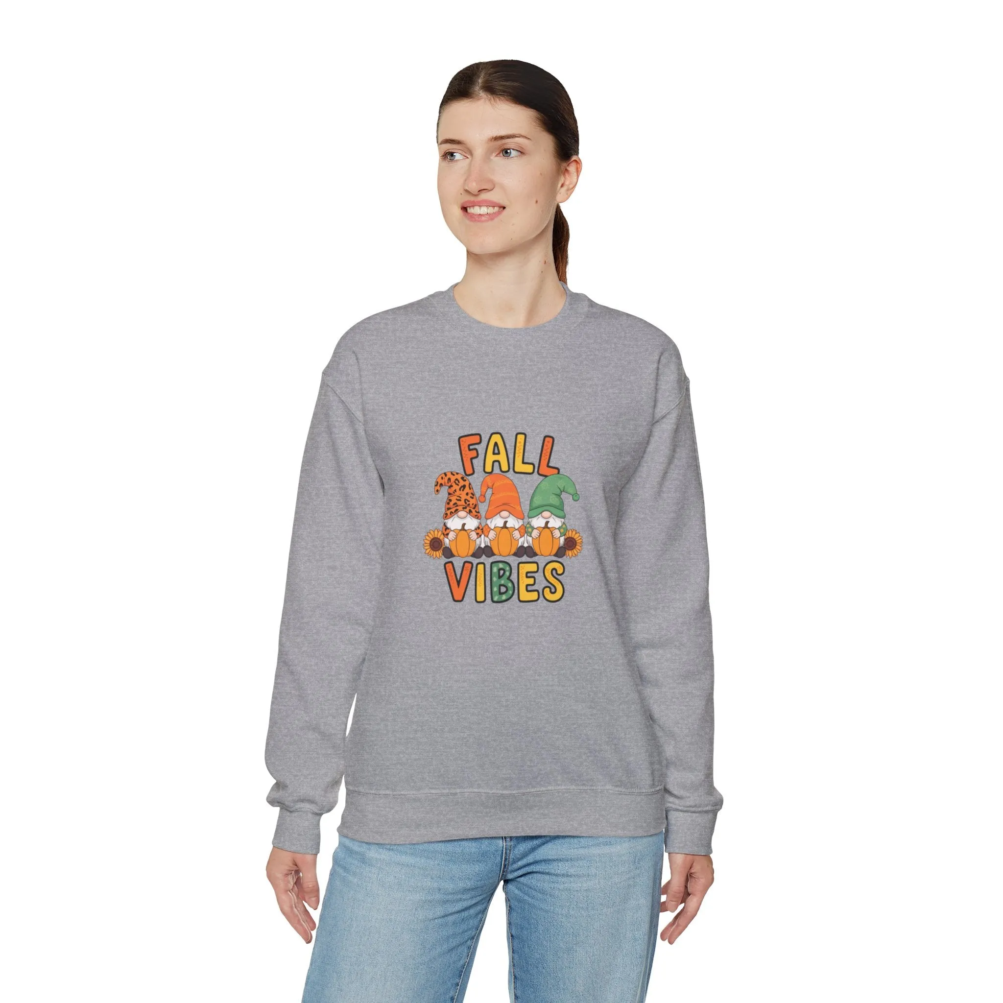 Fall Vibes Unisex Heavy Blend™ Crewneck Sweatshirt