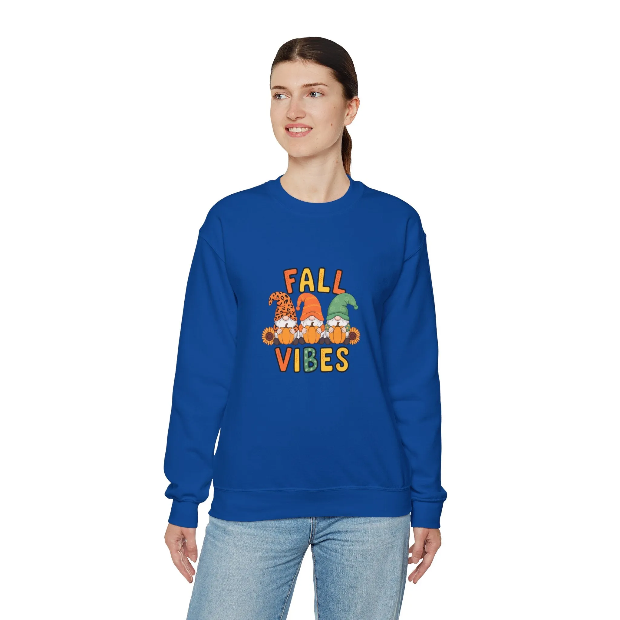 Fall Vibes Unisex Heavy Blend™ Crewneck Sweatshirt