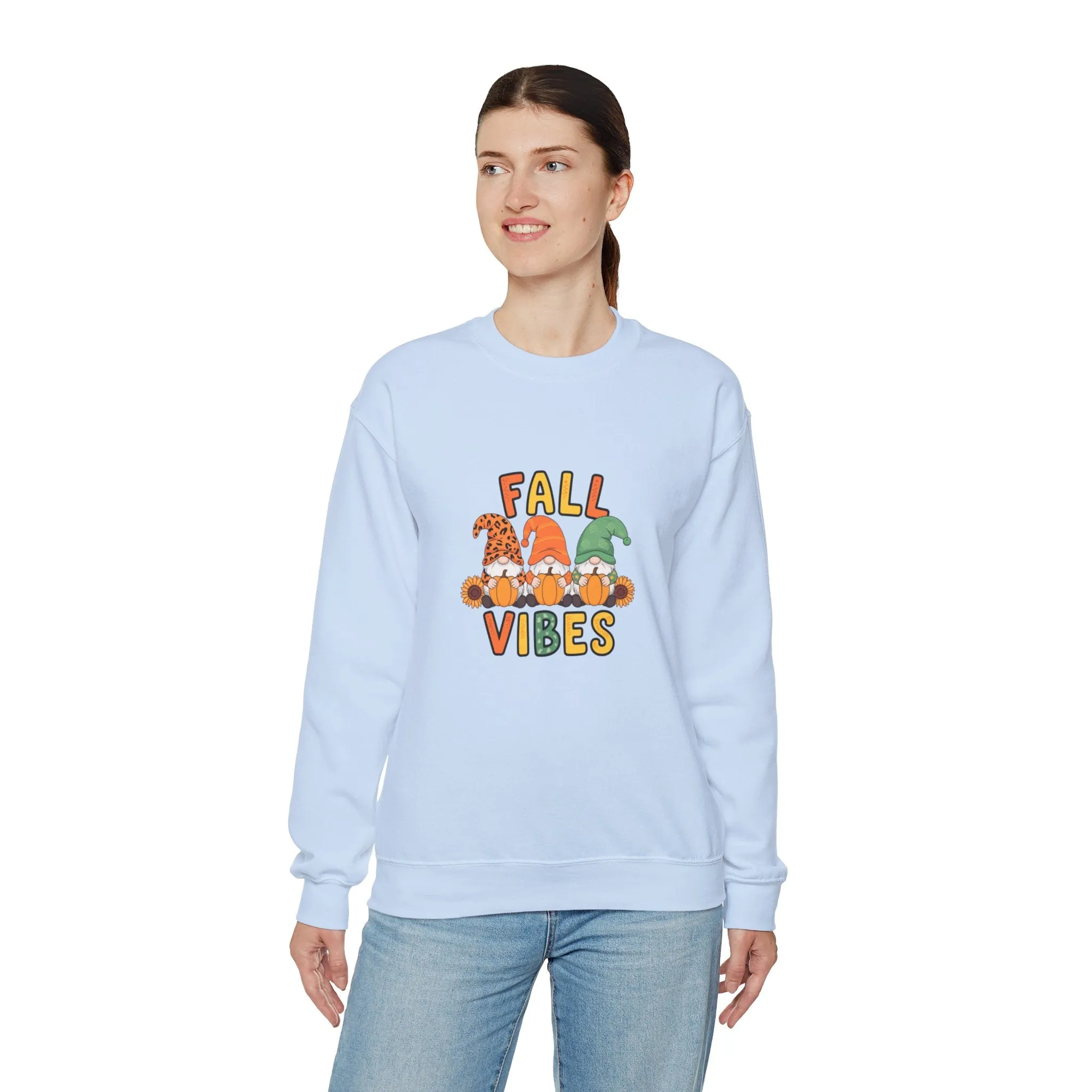 Fall Vibes Unisex Heavy Blend™ Crewneck Sweatshirt