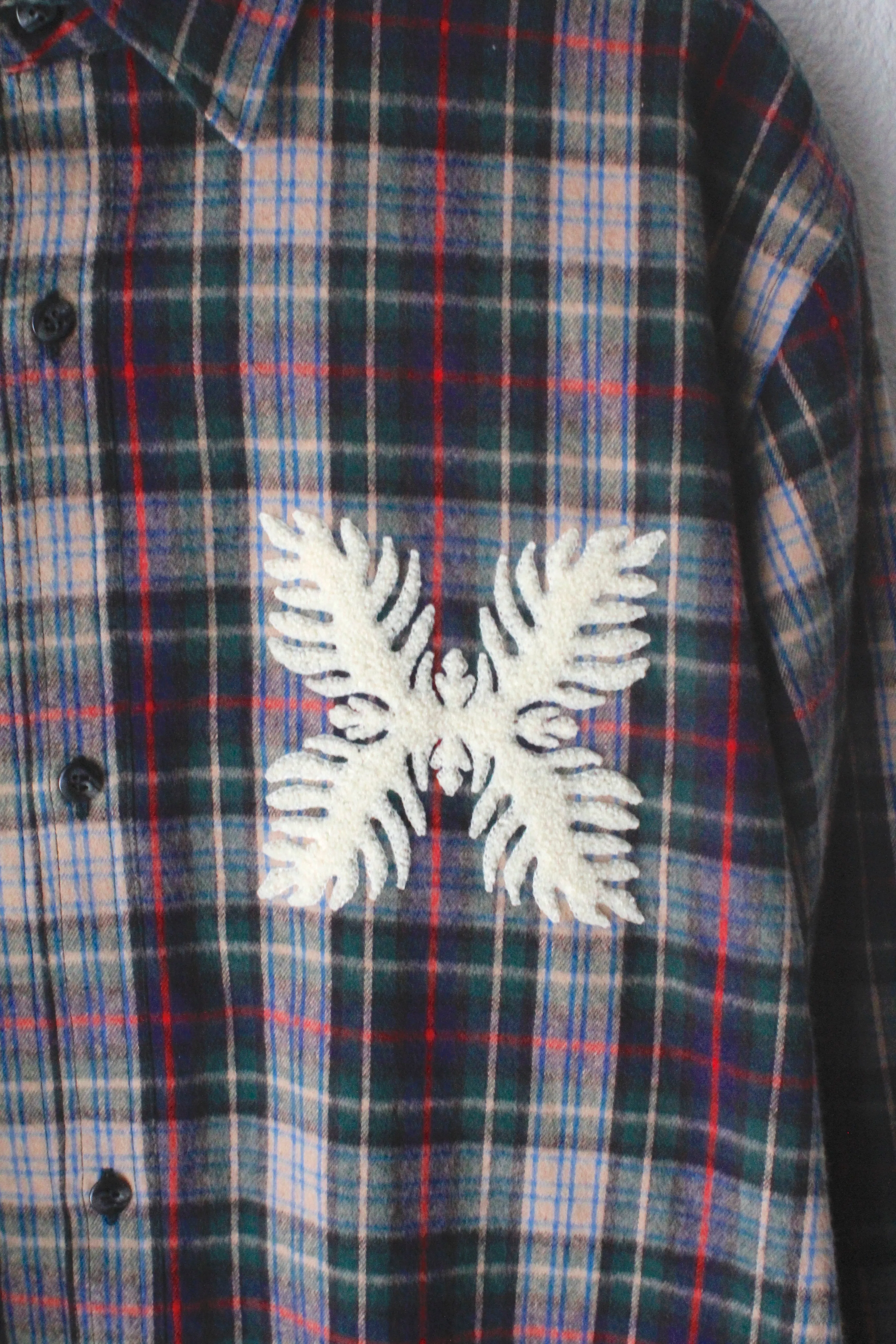 Flannel Shirts（Laua'e Embroidery）