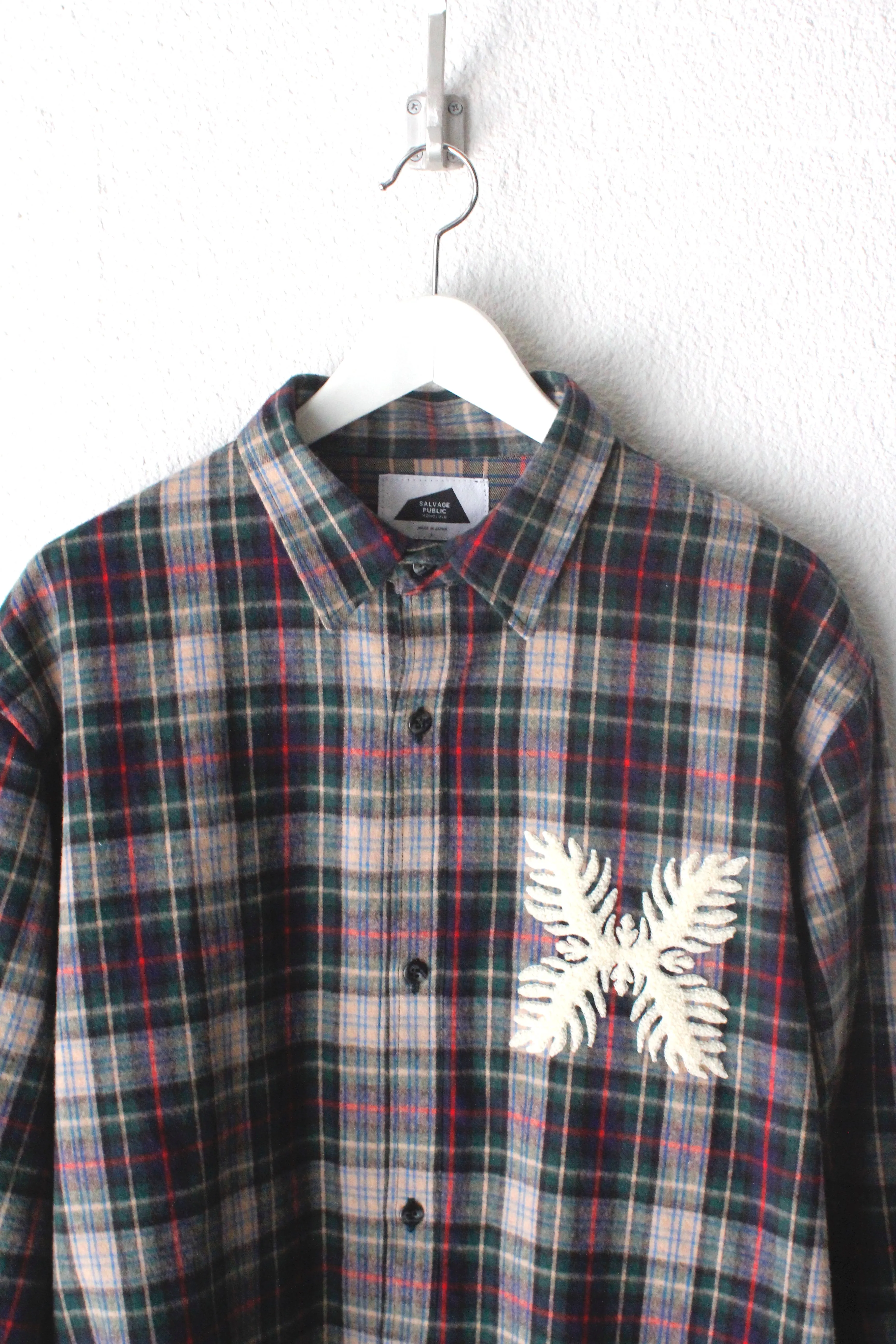 Flannel Shirts（Laua'e Embroidery）