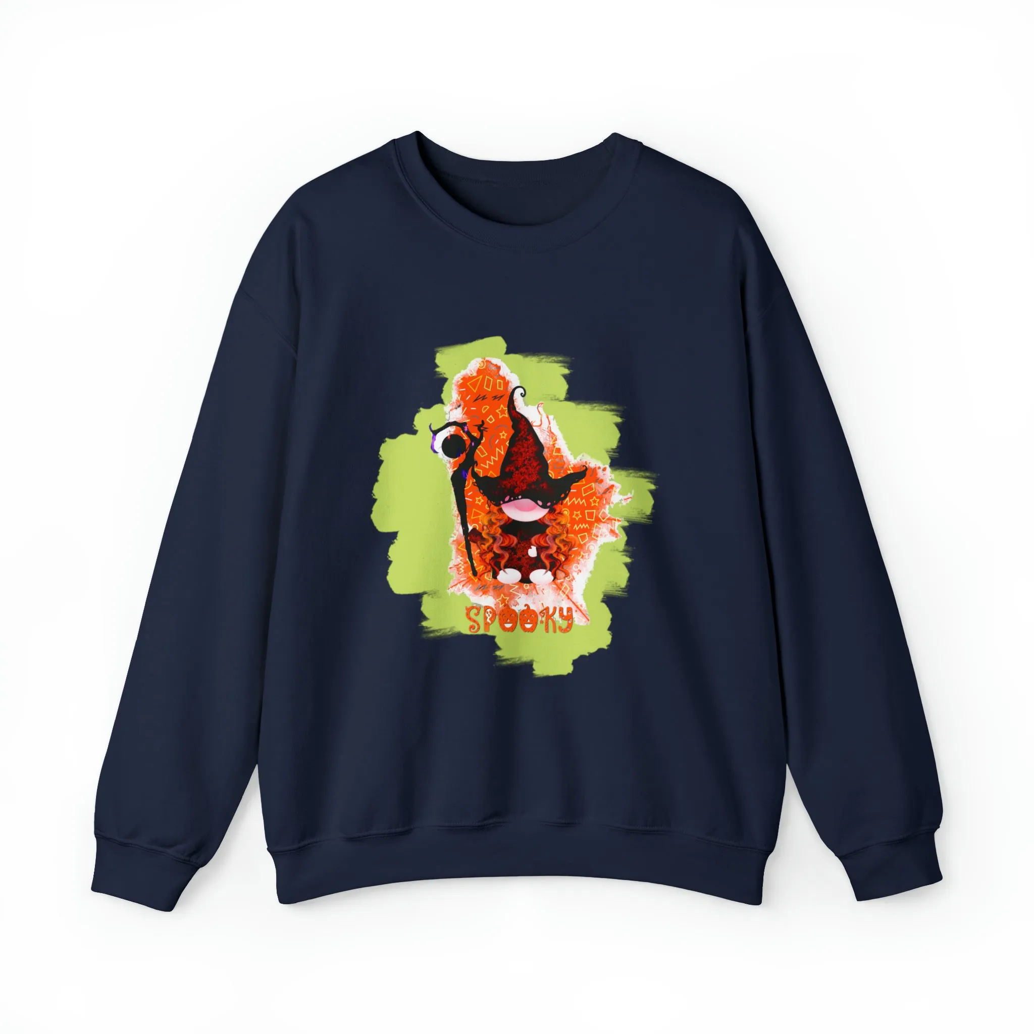 Gnome witch Unisex Heavy Blend™ Crewneck Sweatshirt