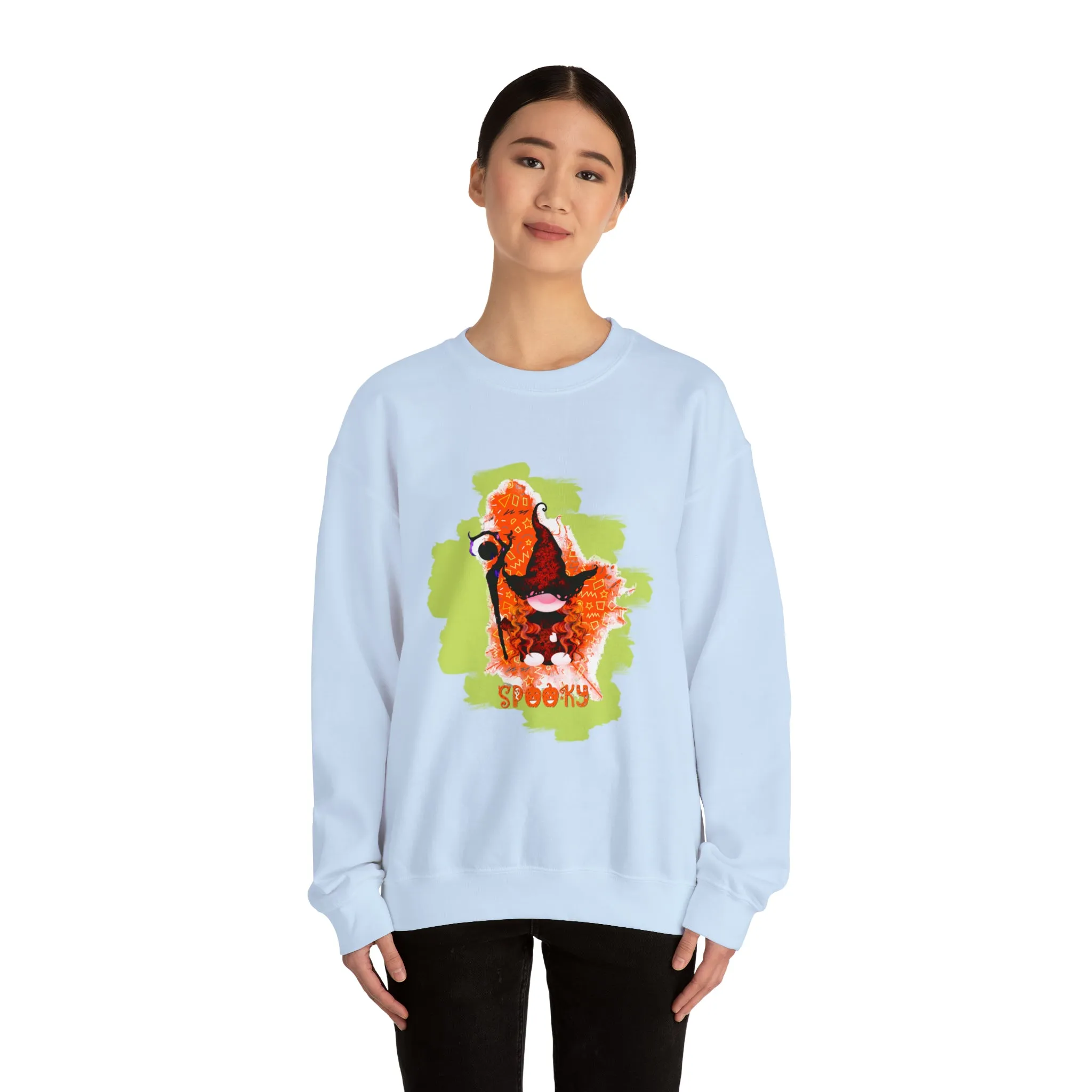 Gnome witch Unisex Heavy Blend™ Crewneck Sweatshirt