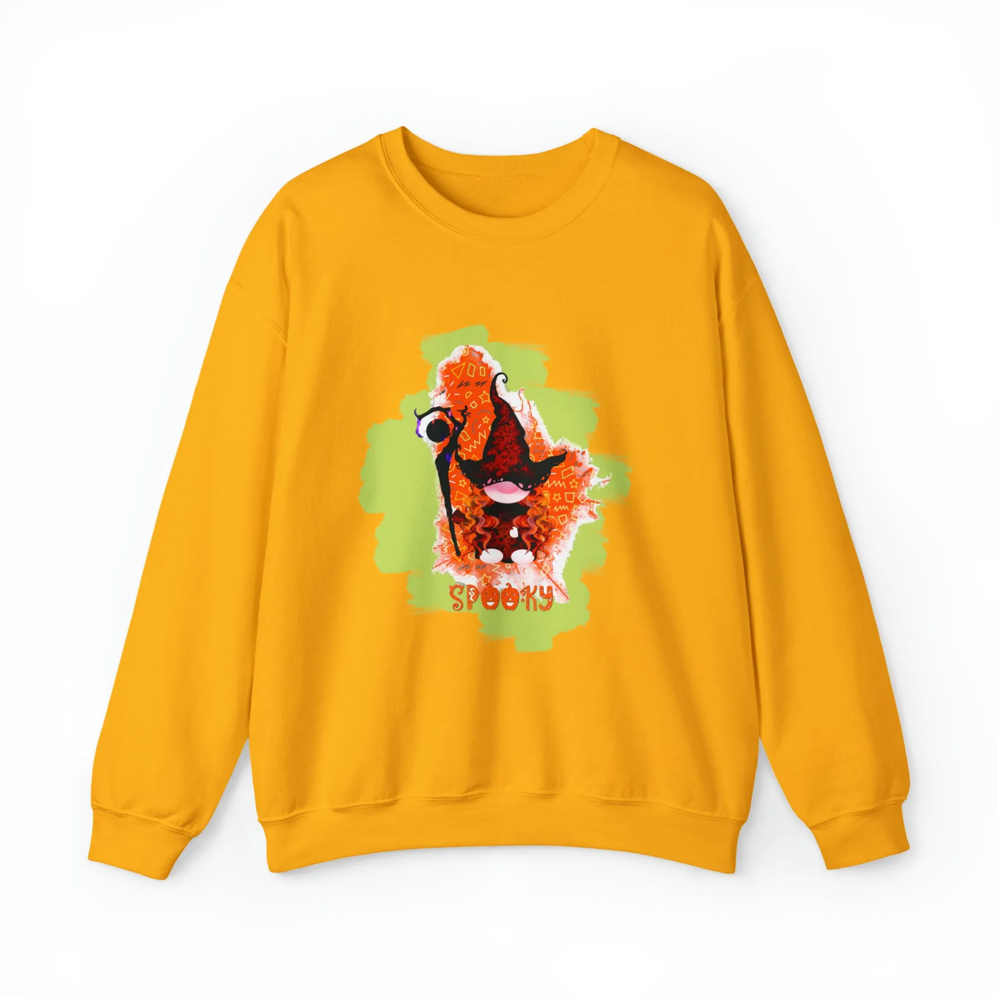 Gnome witch Unisex Heavy Blend™ Crewneck Sweatshirt