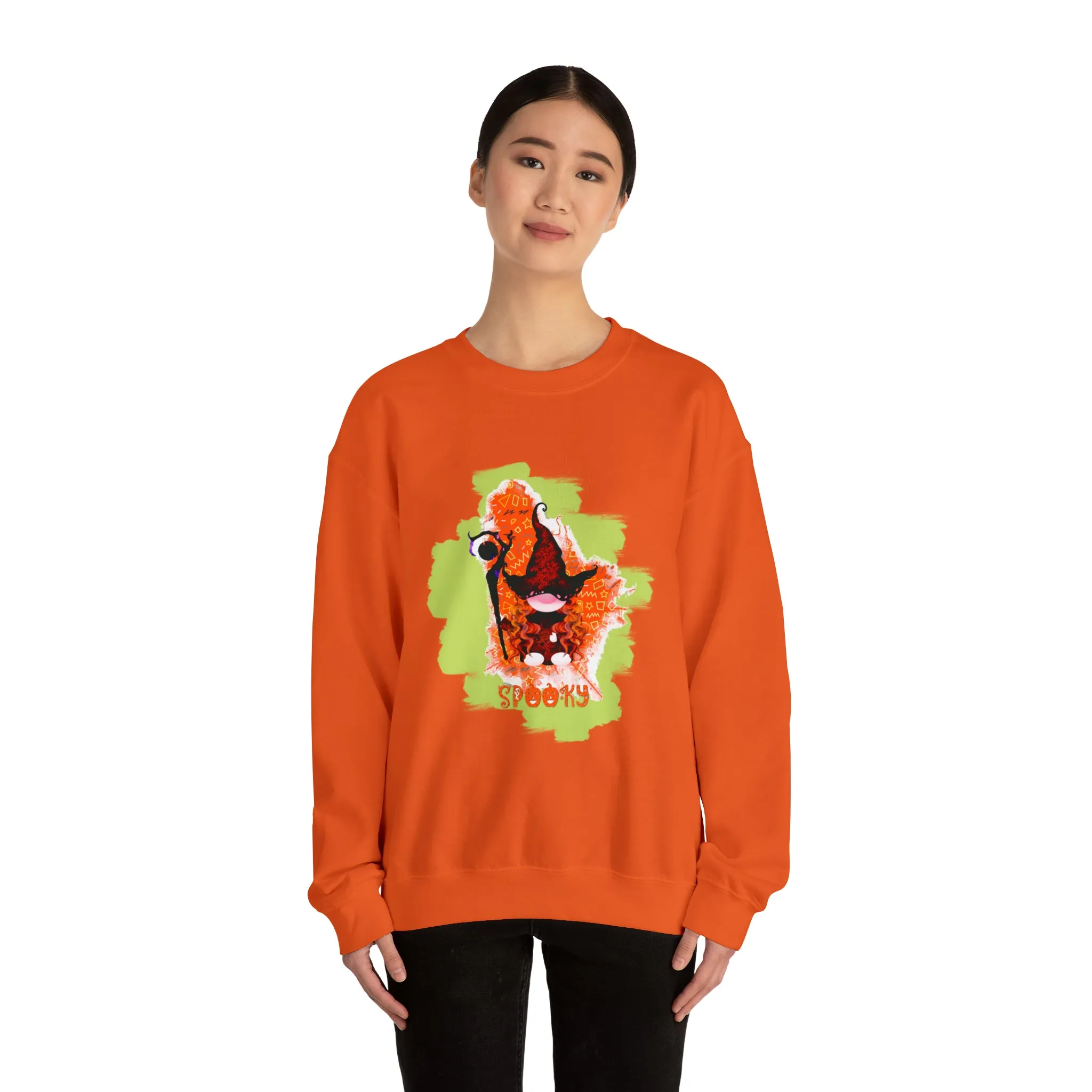 Gnome witch Unisex Heavy Blend™ Crewneck Sweatshirt