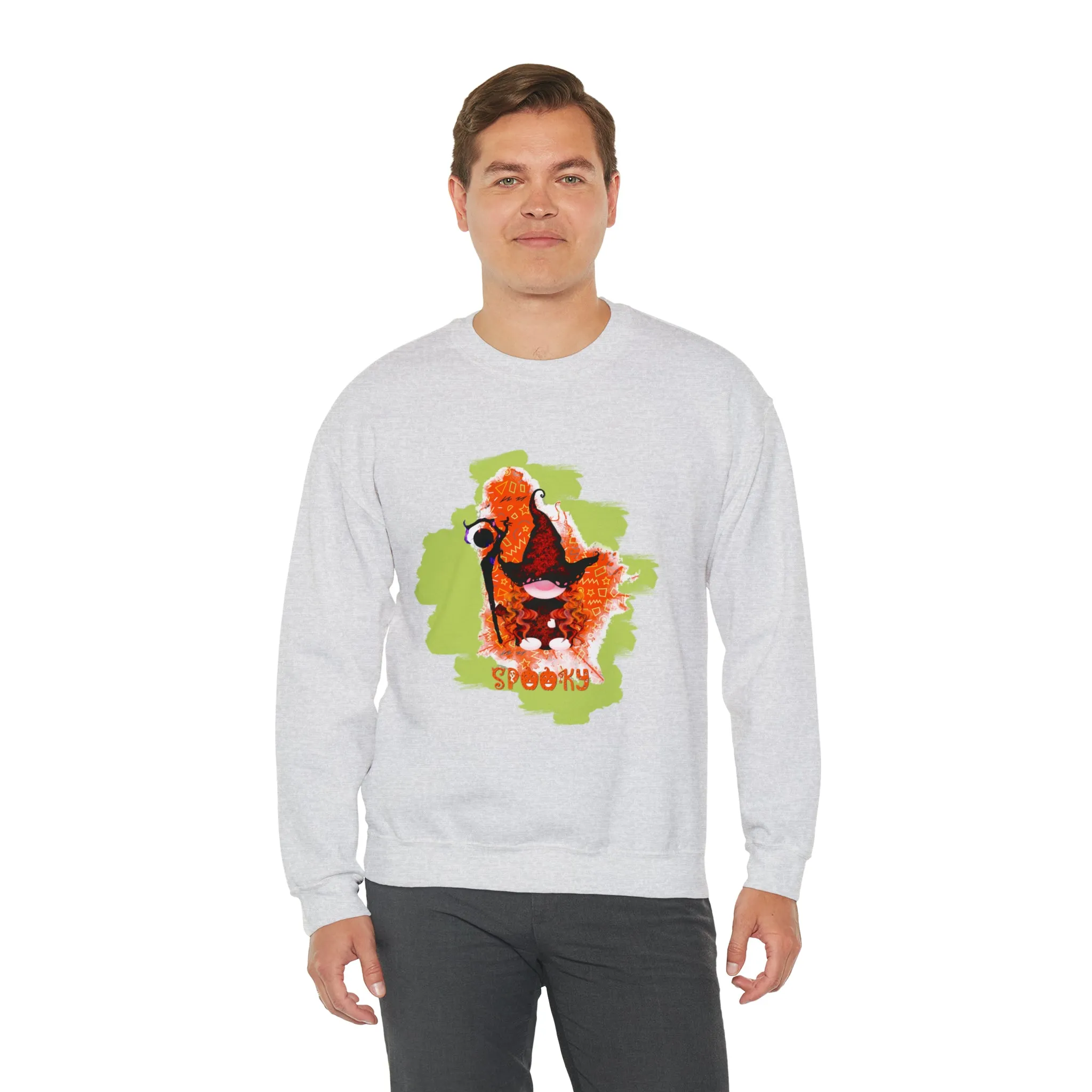 Gnome witch Unisex Heavy Blend™ Crewneck Sweatshirt