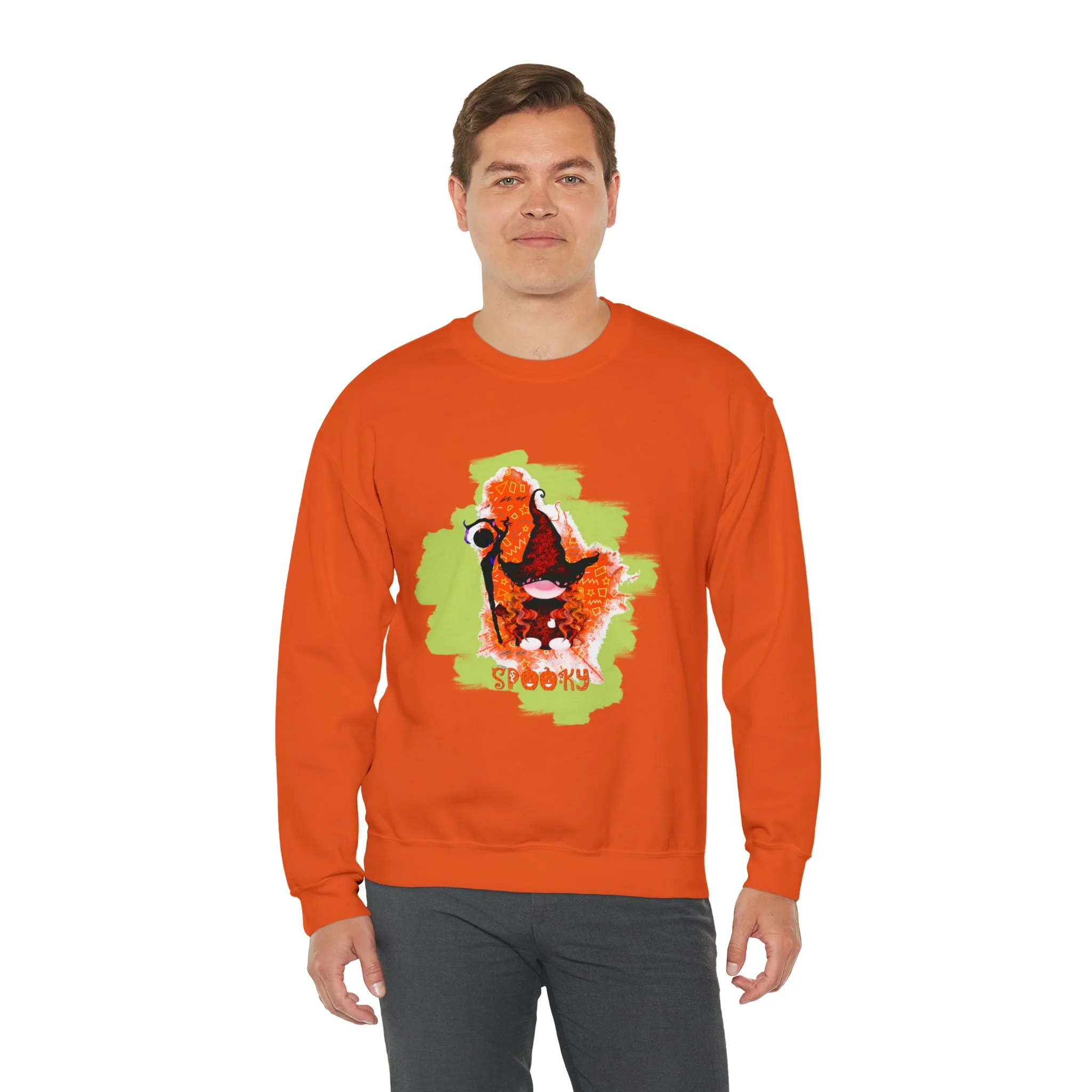 Gnome witch Unisex Heavy Blend™ Crewneck Sweatshirt