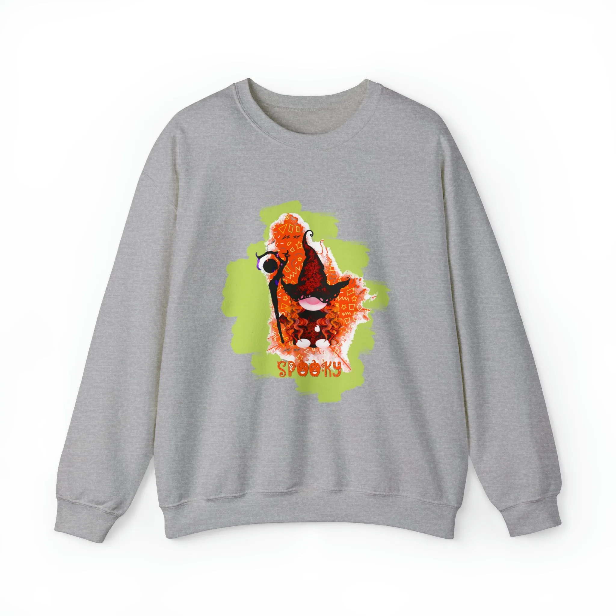 Gnome witch Unisex Heavy Blend™ Crewneck Sweatshirt