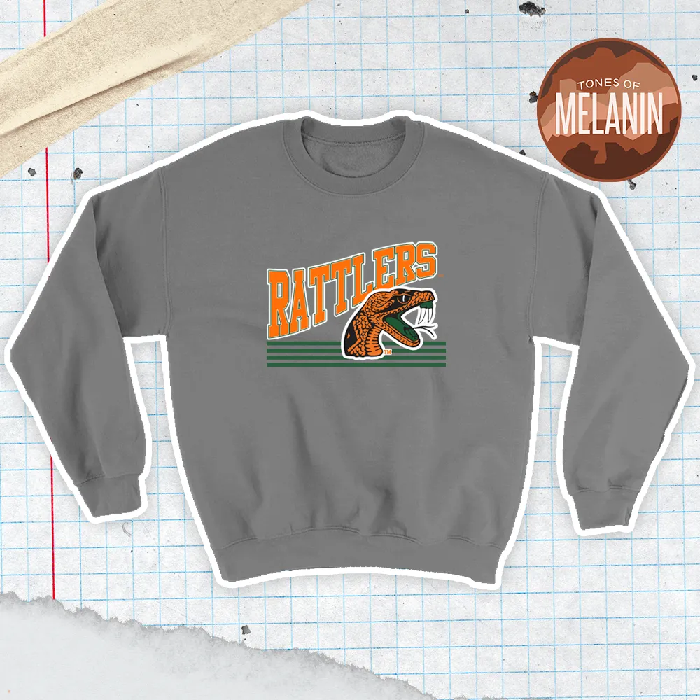 Grey Classic FAMU Crewneck