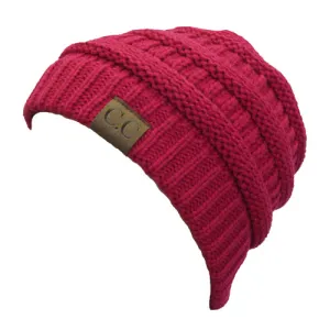 HAT-20A BEANIE HOT PINK