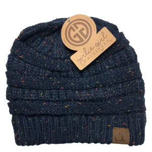 HAT-33 Speckled Beanie Navy