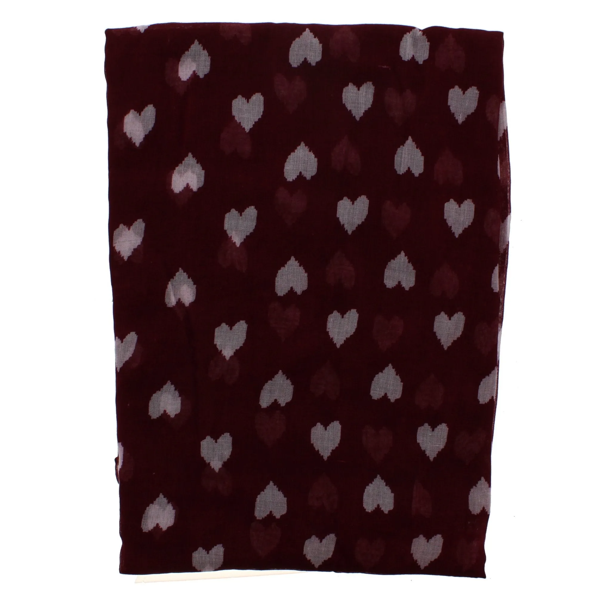 Heart Print Scarf