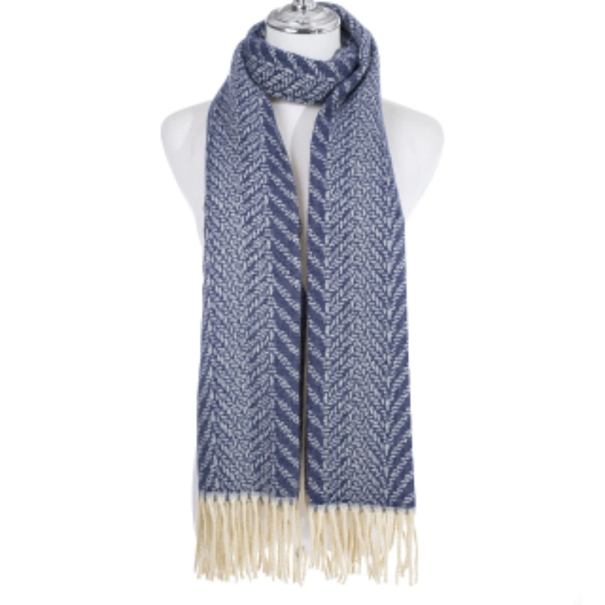 Ivys Scarf Navy 1795-3