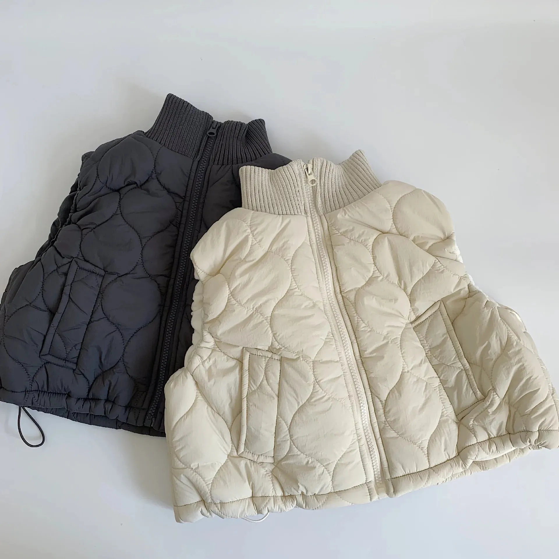 Lightweight Quilted Solid Vest