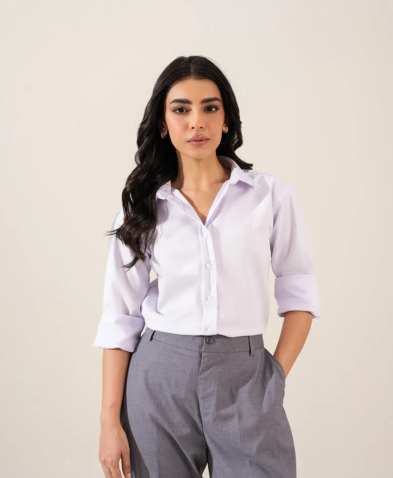 Lilac Oxford Shirt (Women)