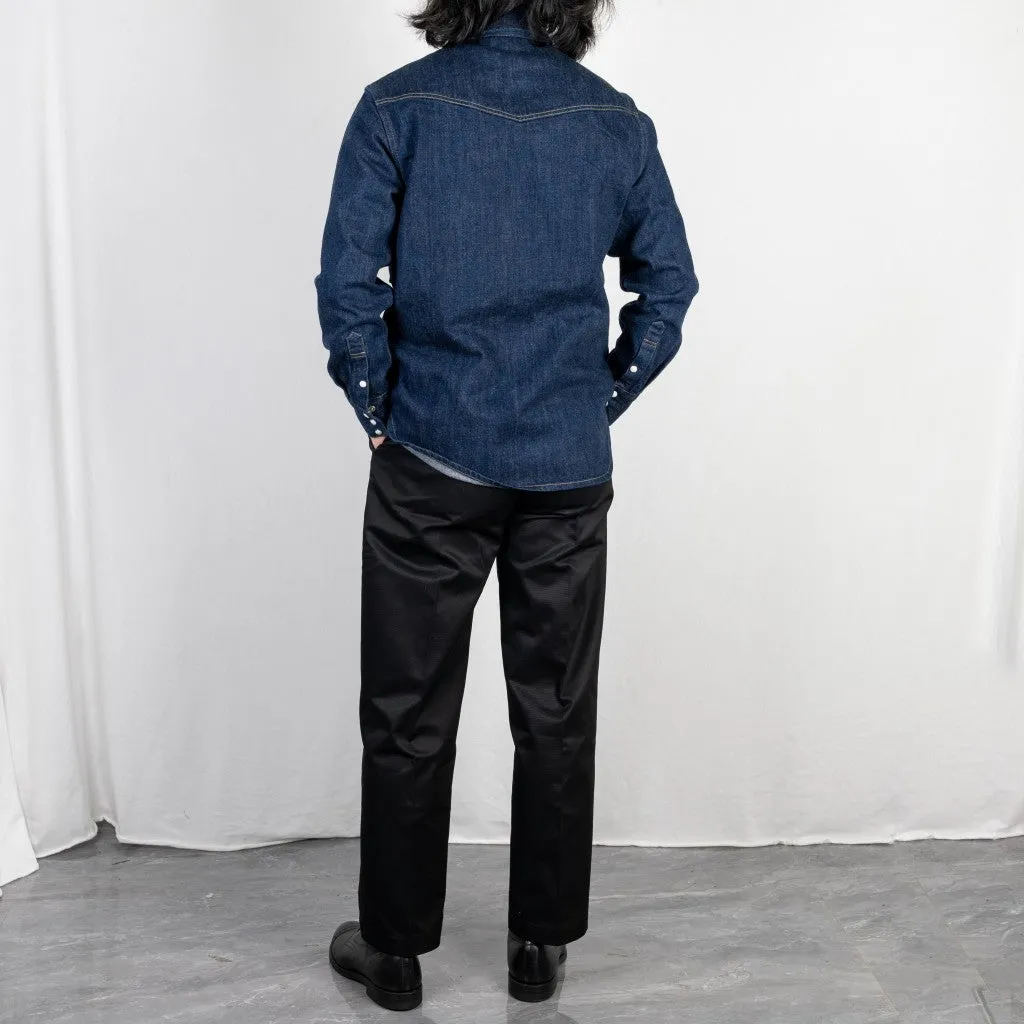 Men's Indigo Western Denim Shirt