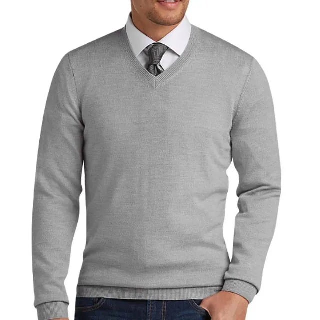 Mens V Neck Pullover / Sweater