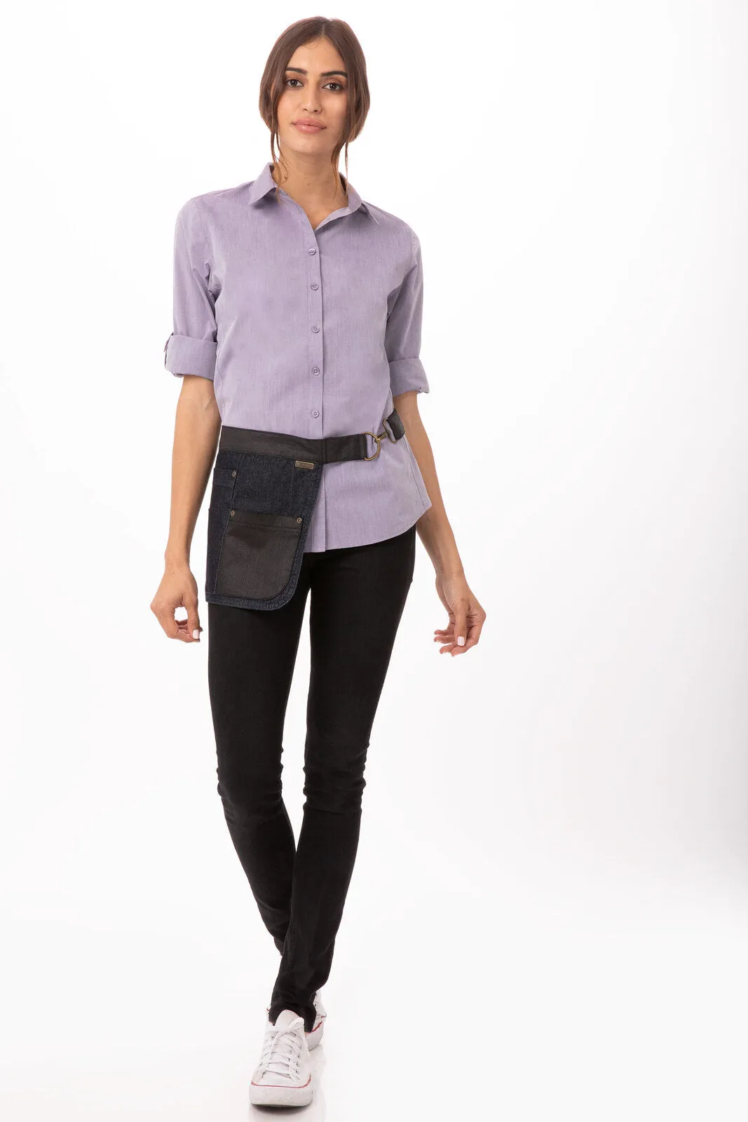 Modern Chambray Women's Dress Shirt