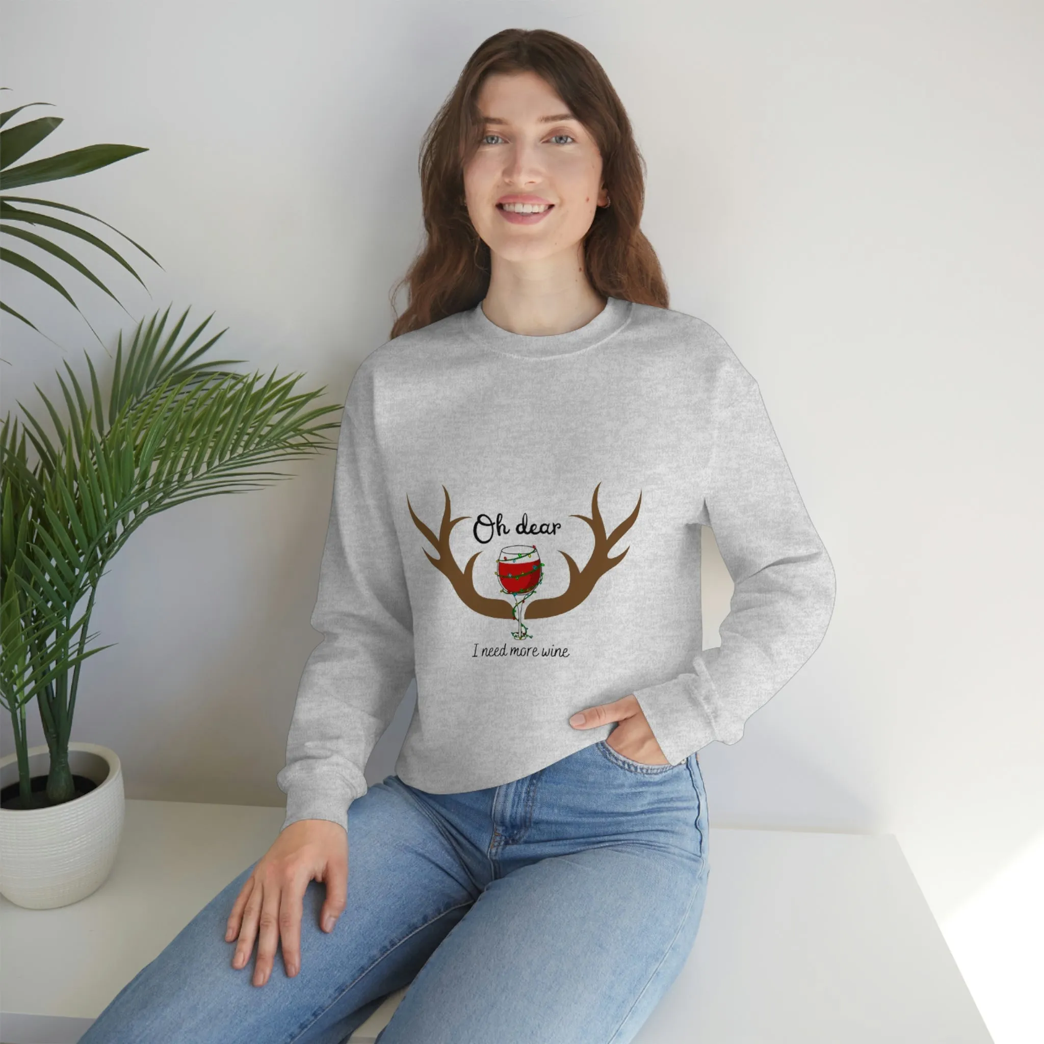 oh dear Unisex Heavy Blend™ Crewneck Sweatshirt