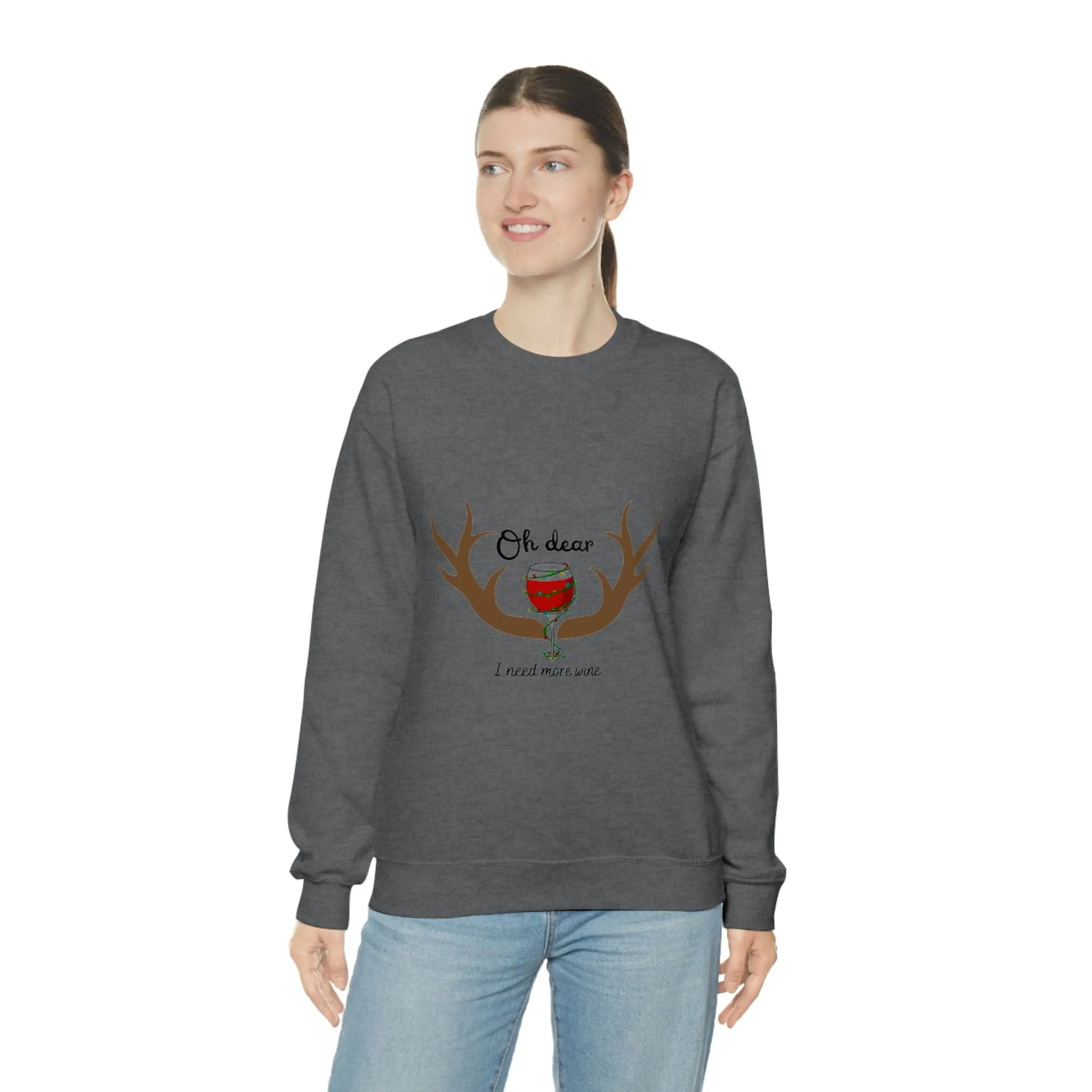 oh dear Unisex Heavy Blend™ Crewneck Sweatshirt