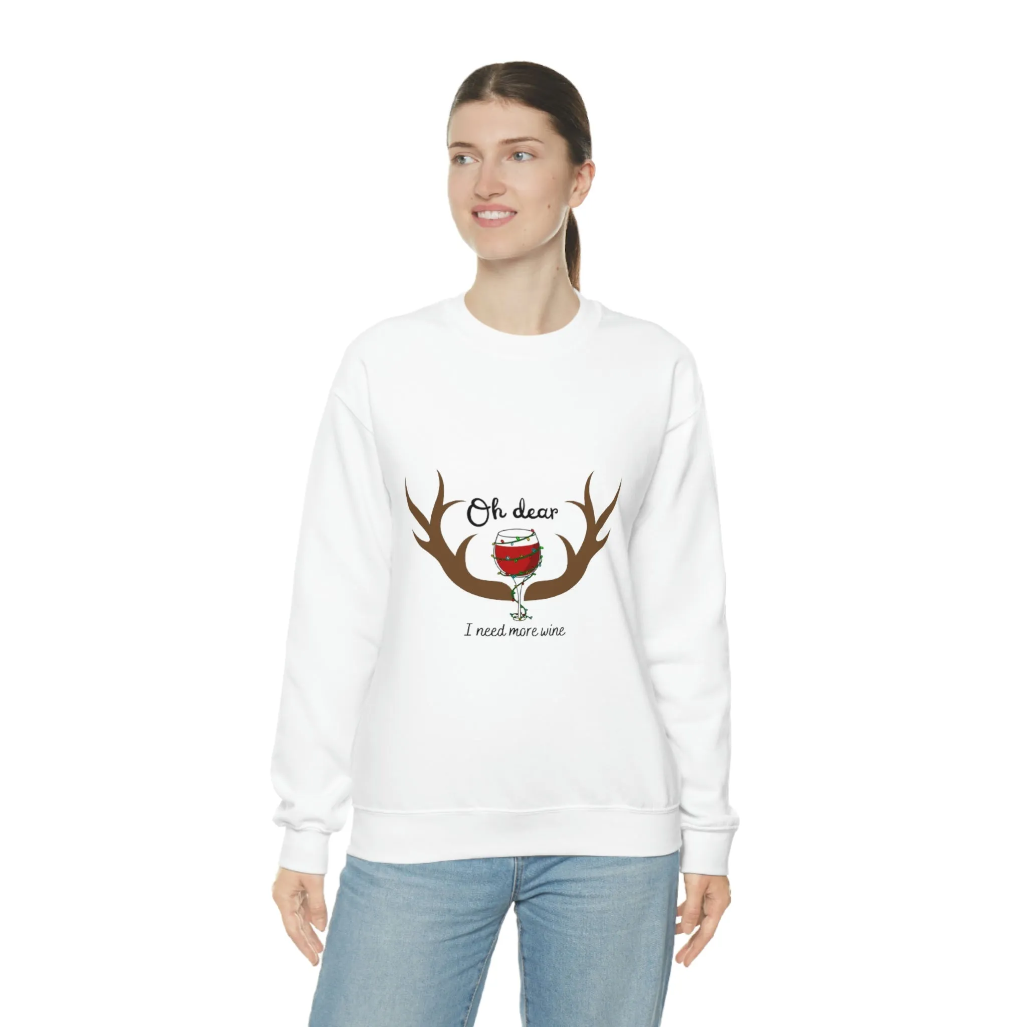 oh dear Unisex Heavy Blend™ Crewneck Sweatshirt