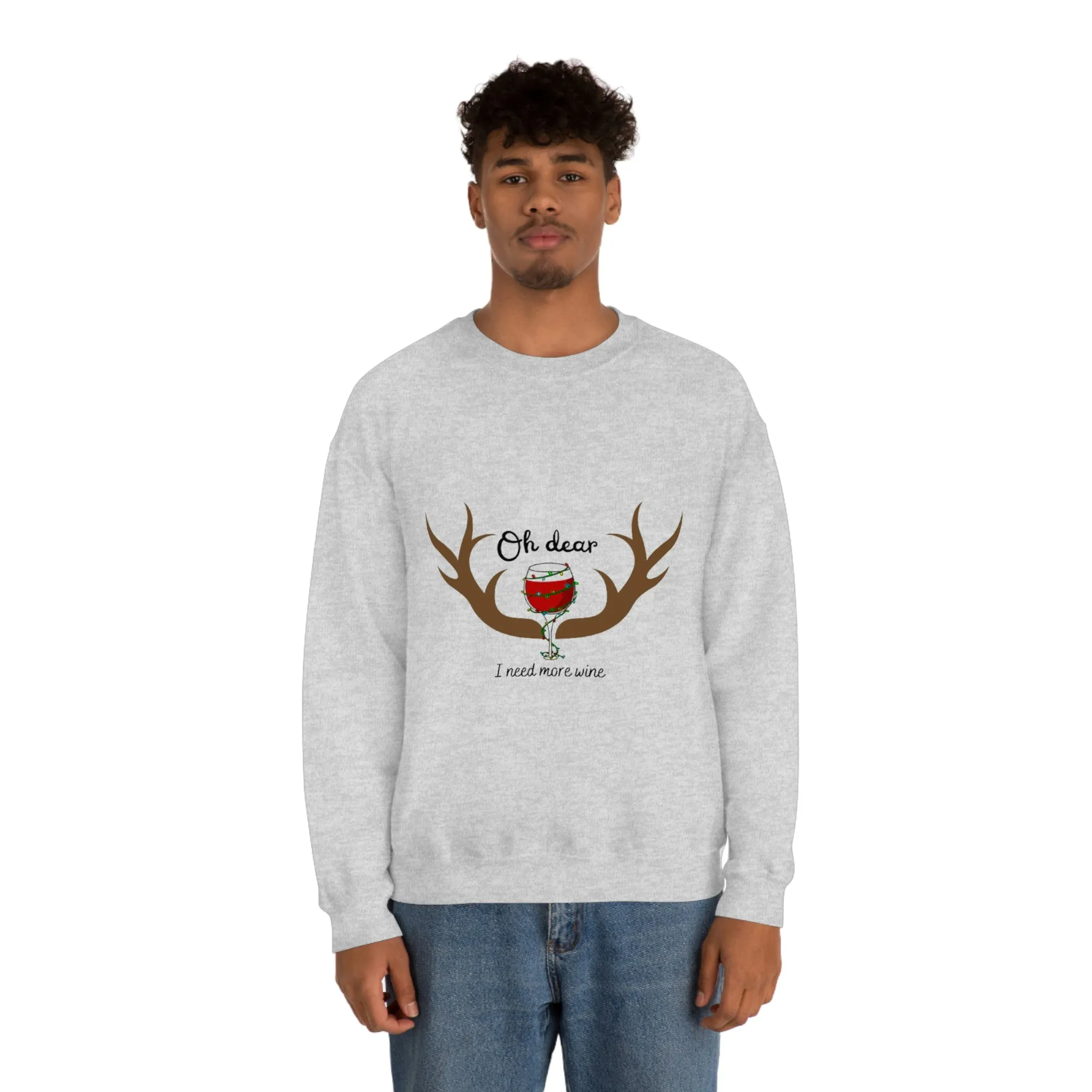 oh dear Unisex Heavy Blend™ Crewneck Sweatshirt