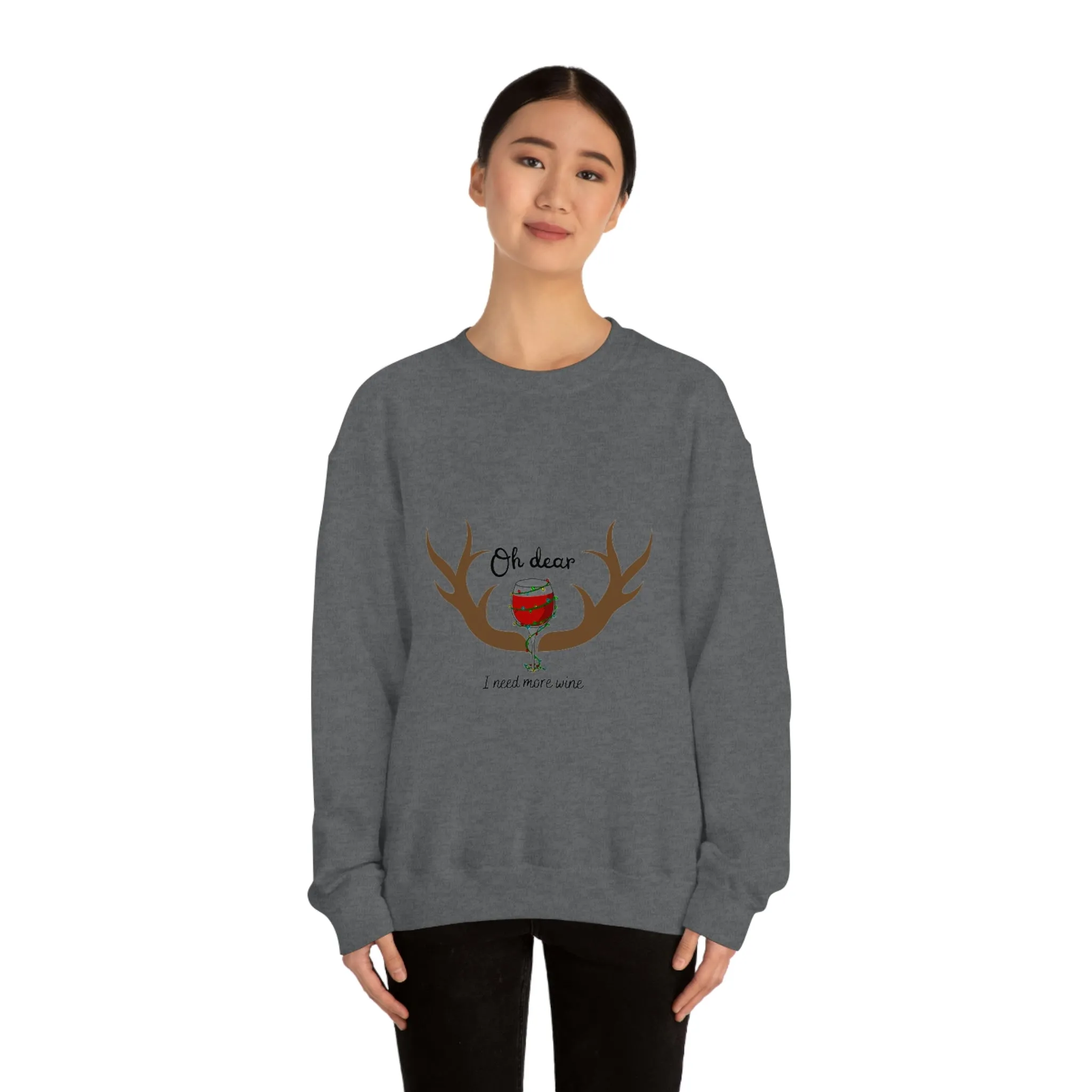 oh dear Unisex Heavy Blend™ Crewneck Sweatshirt