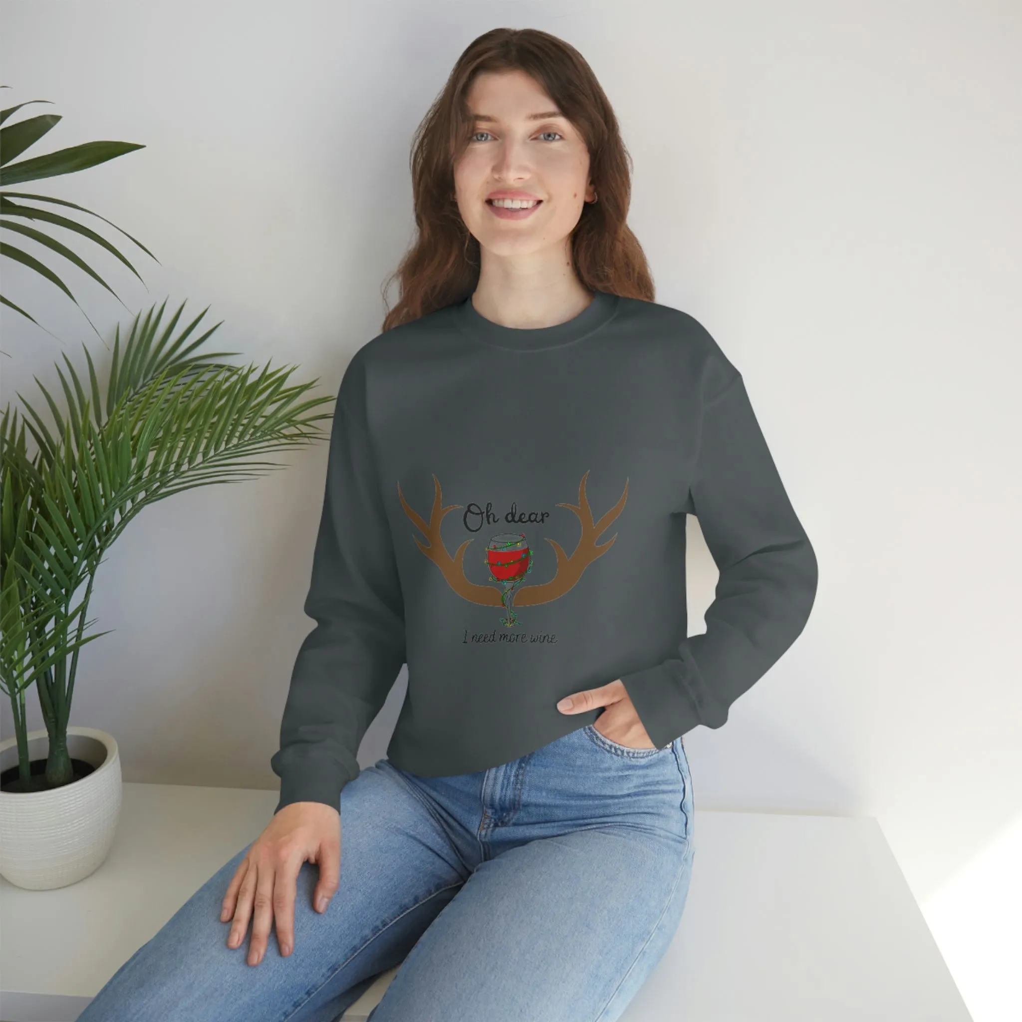 oh dear Unisex Heavy Blend™ Crewneck Sweatshirt