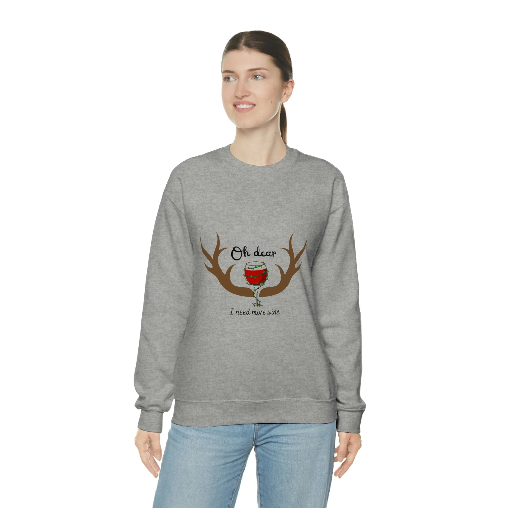 oh dear Unisex Heavy Blend™ Crewneck Sweatshirt