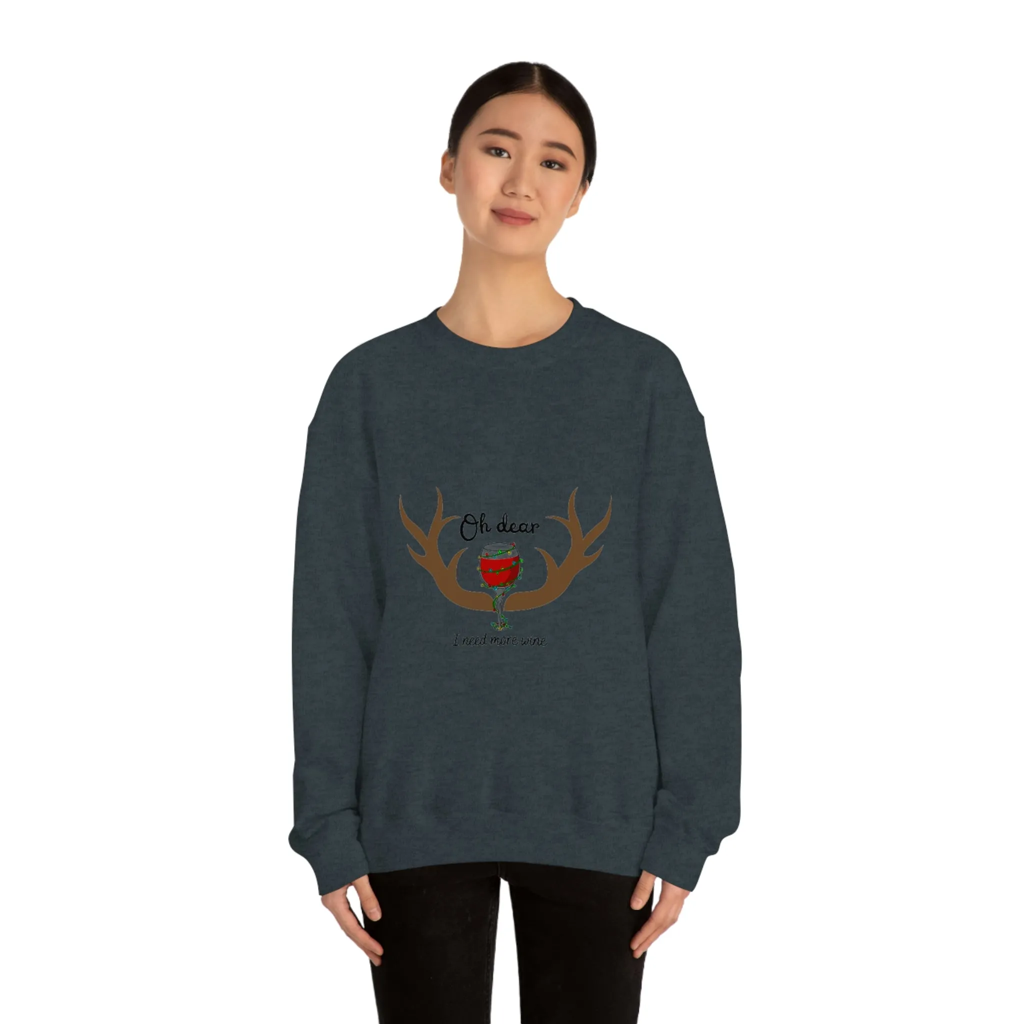 oh dear Unisex Heavy Blend™ Crewneck Sweatshirt