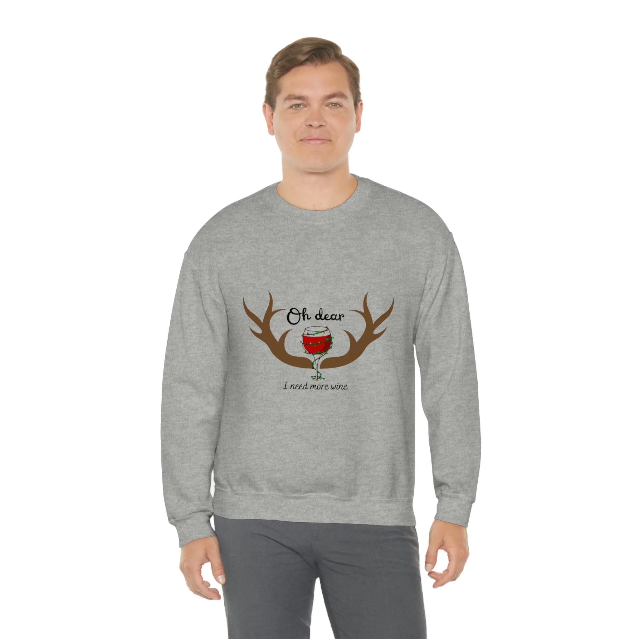 oh dear Unisex Heavy Blend™ Crewneck Sweatshirt